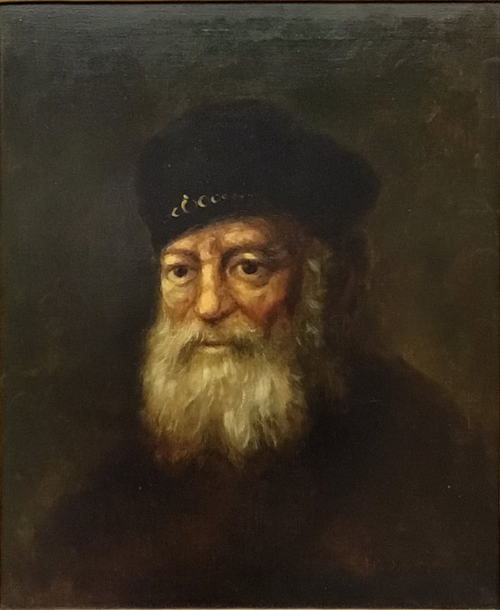 Hans Schoormann (German, b. 1919-) Oil on Canvas, After Schaepman, Sea Captain, Signed (1 of 5)