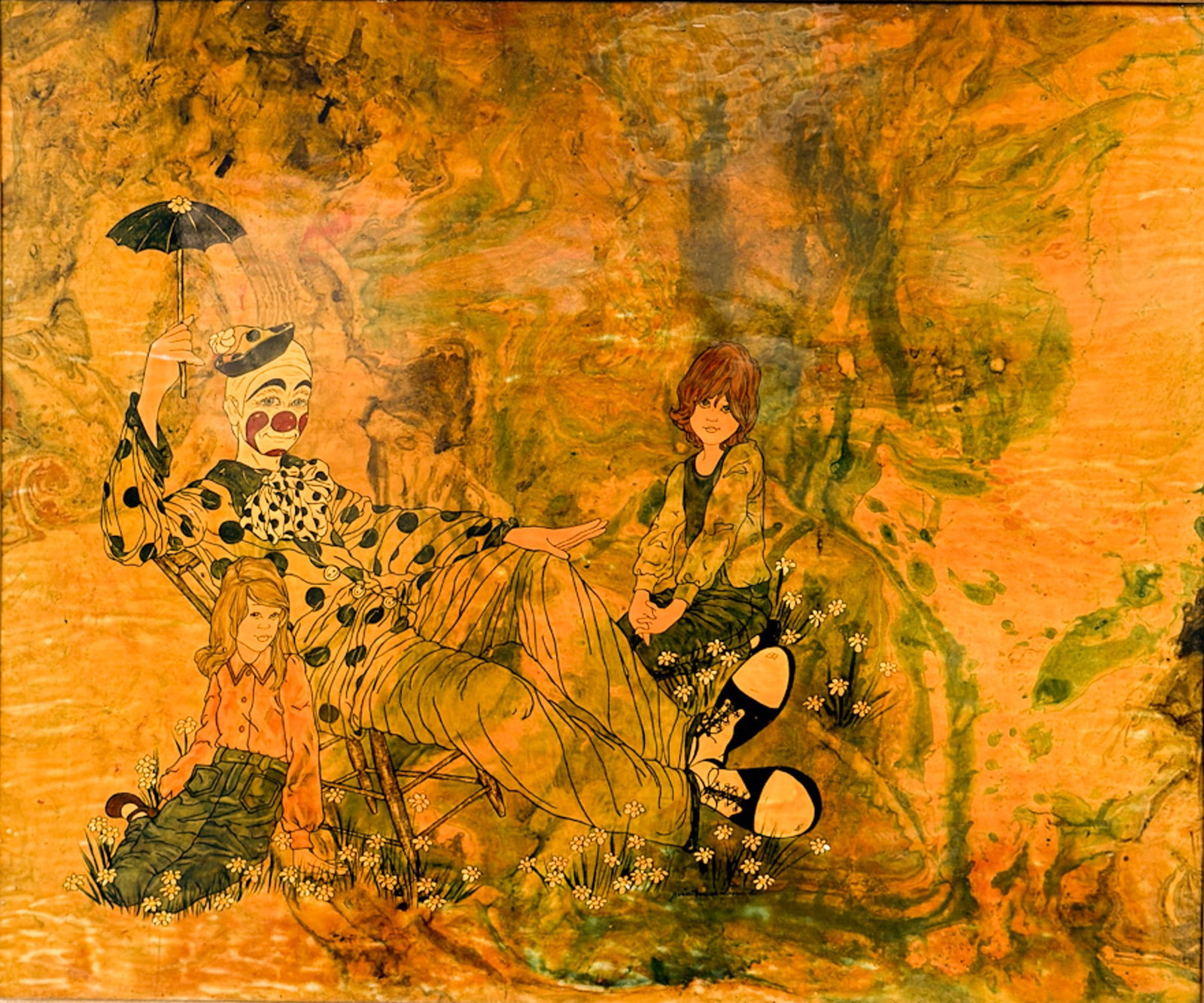 Joan Friedman American 20th Century Glazed Oil on Board Yesterdays Dream (1 of 6)