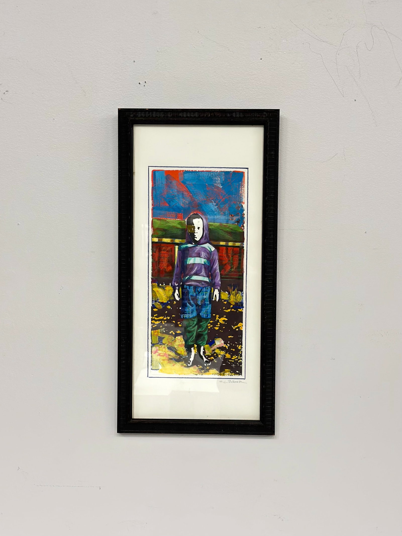 H.C. Porter (American, b. 1963), Lala, Mixed Media on Paper (1 of 5)
