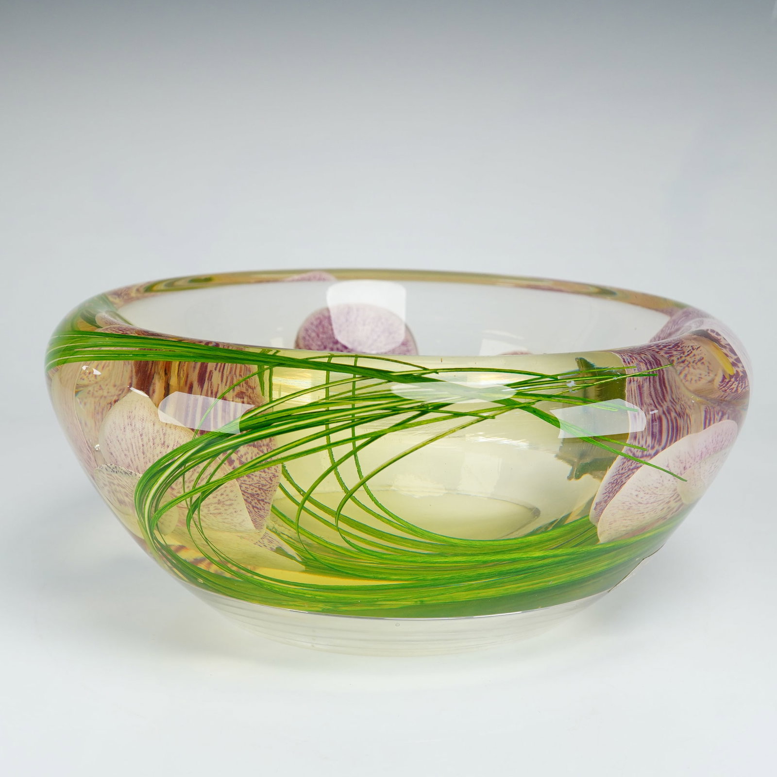 Emilio Robba Pink and White Phalaenopsis Orchid Flower Bowl (1 of 5)