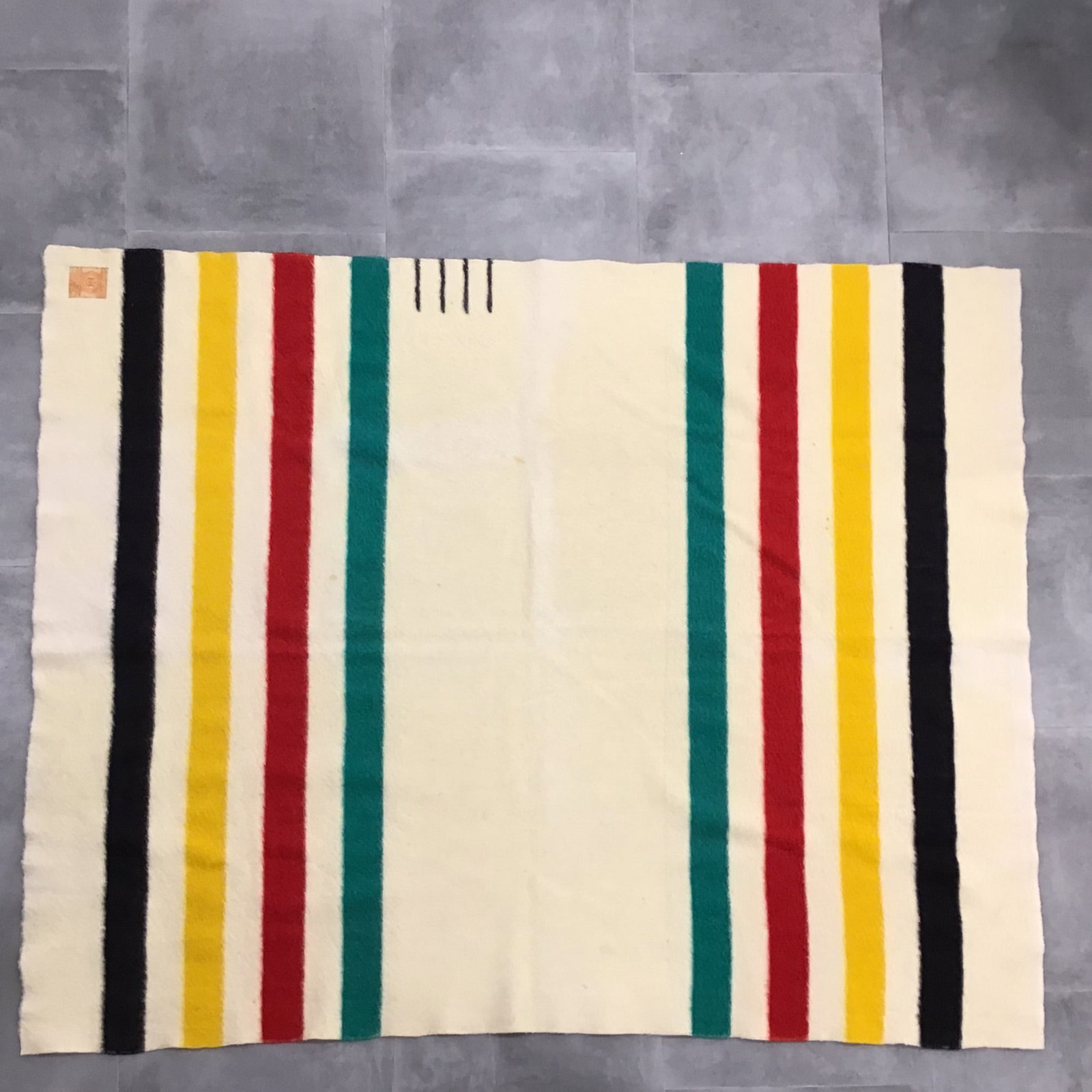 Hudson's Bay Company 4 Point Multistripe Wool Blanket (1 of 1)