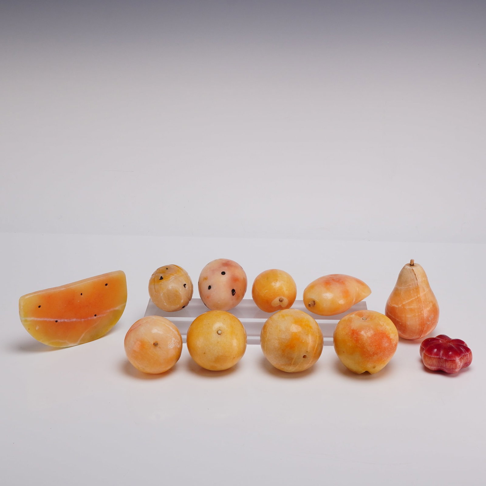 11pc Polished Stone Fruit in the Mid-Century Italian Style (1 of 3)