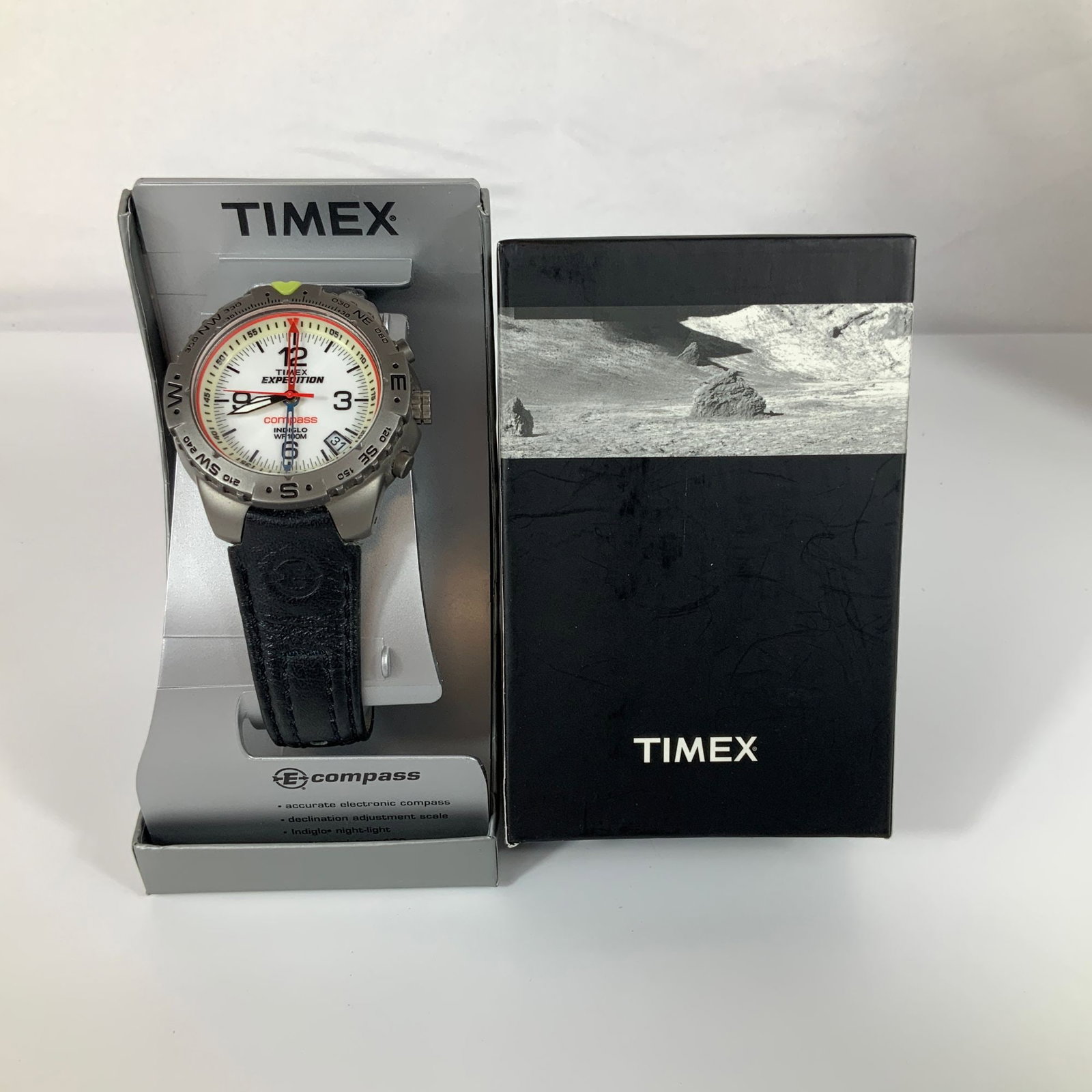 Timex Expedition E-Compass Quartz Wristwatch with Original Box (1 of 3)