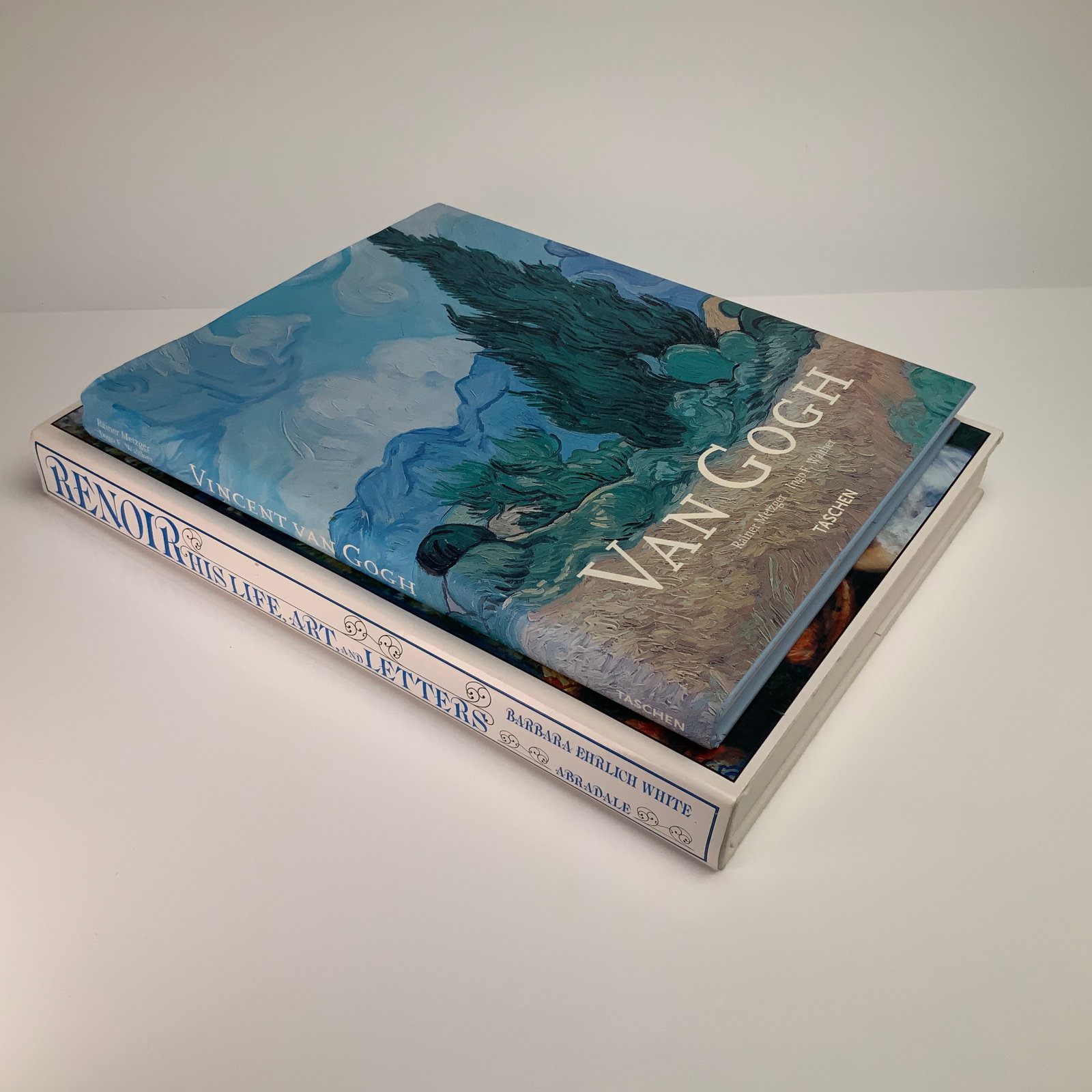 2 Hardcover Books: Vincent van Gogh and Renoir by Barbara Ehrlich White (1 of 4)