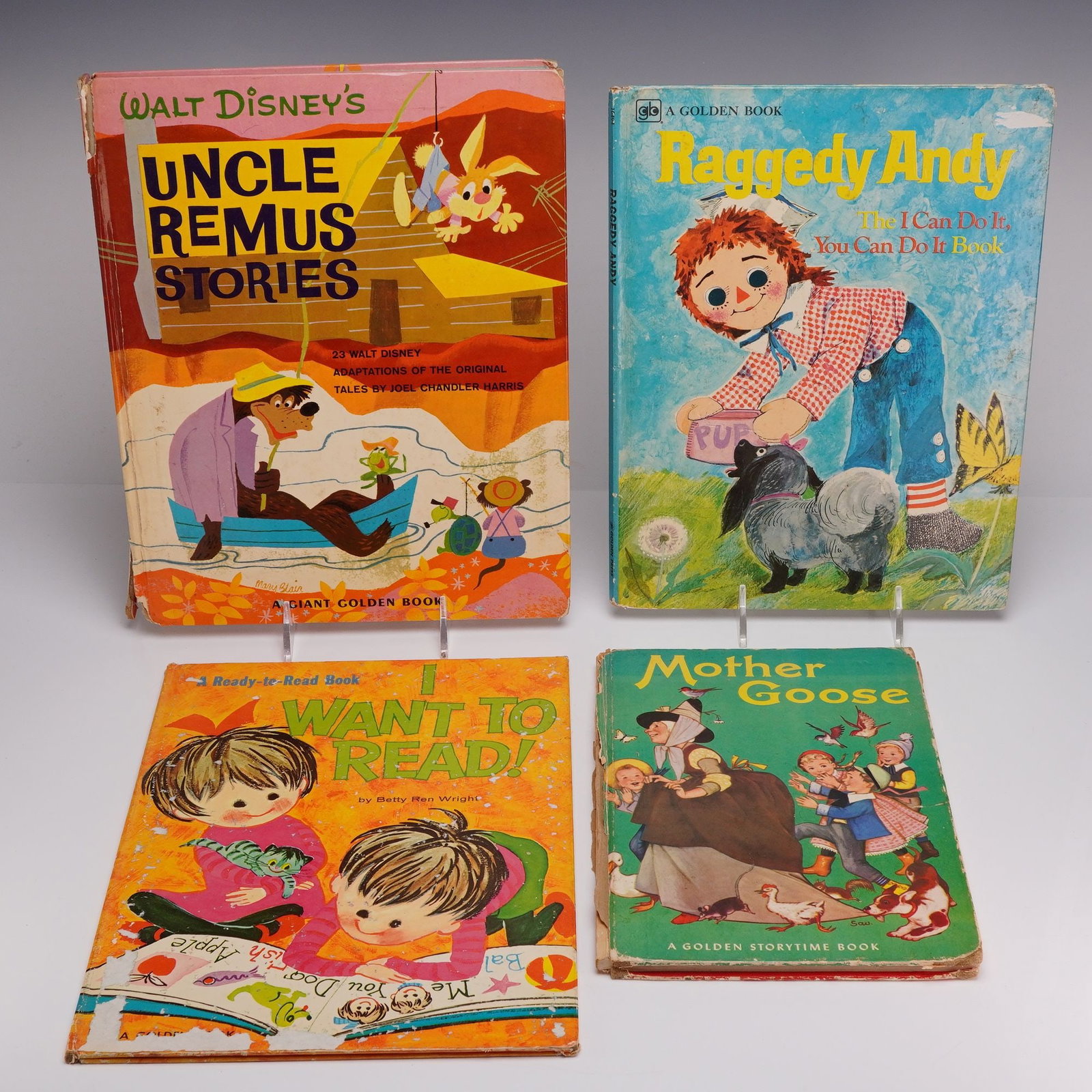 4pc Walt Disney's Uncle Remus Stories and Other Golden Press Books (1 of 4)