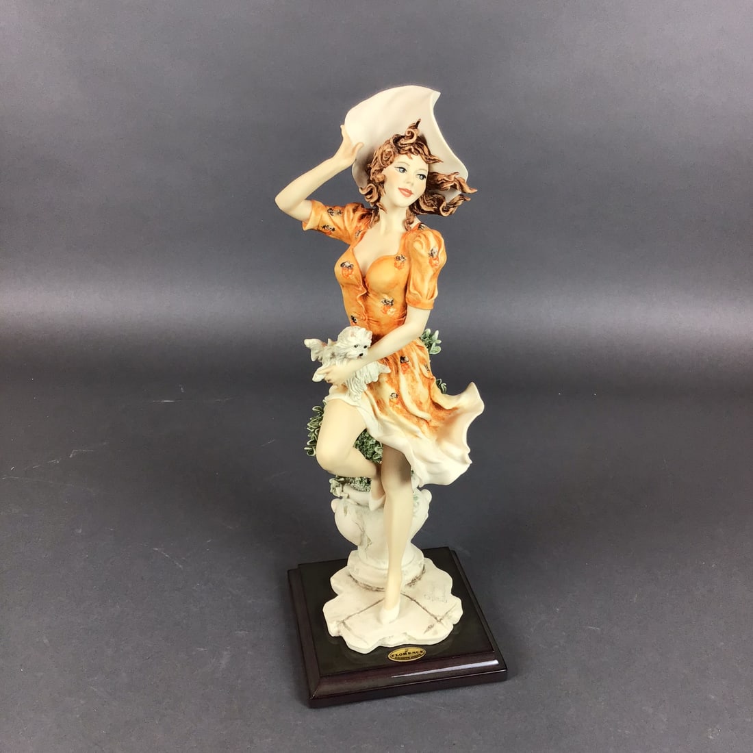 Giuseppe Armani Florence Porcelain Sculpture, Autumn - Falling Leaves (1 of 5)