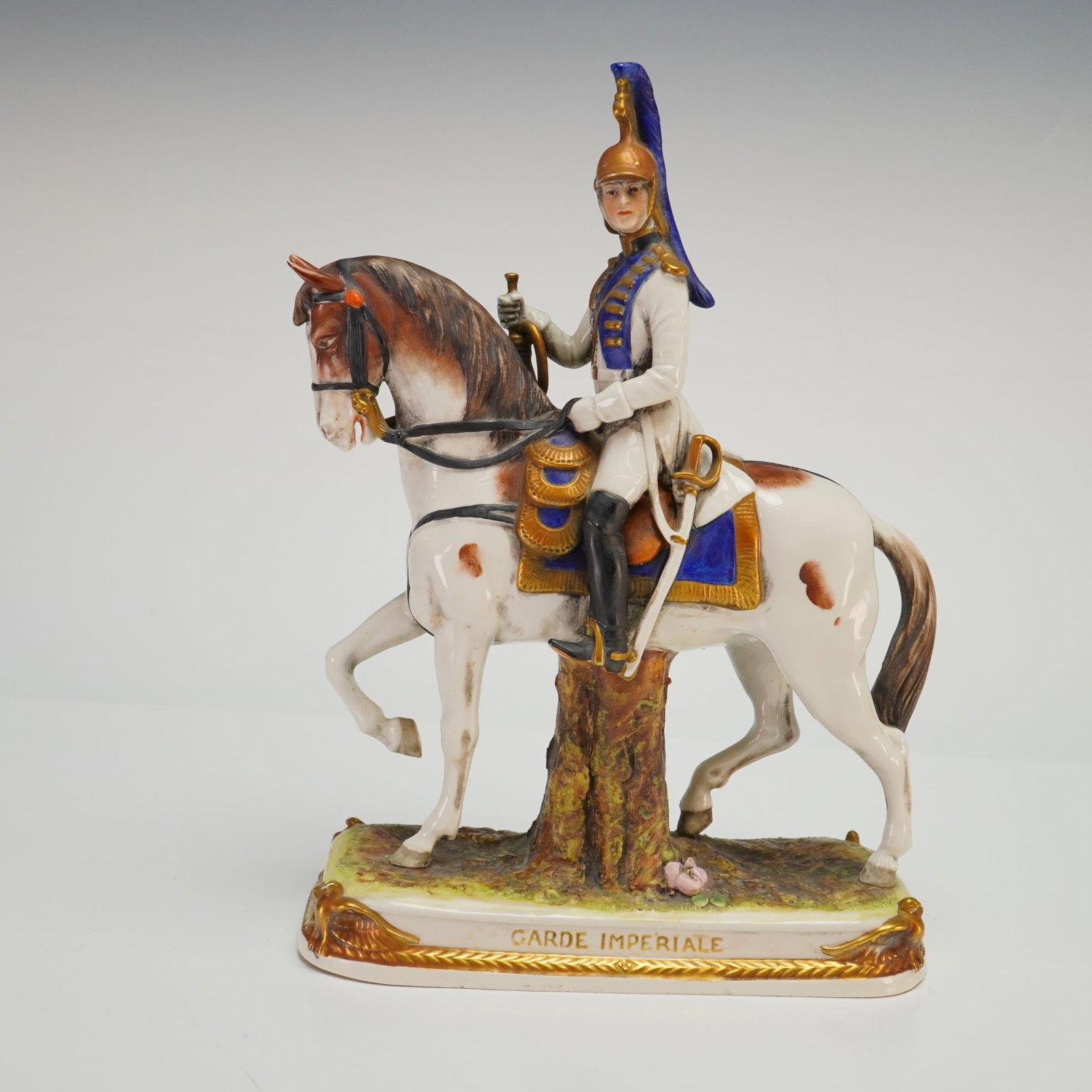 Scheibe Alsbach German Porcelain Figurine, Garde Imperiale (1 of 4)