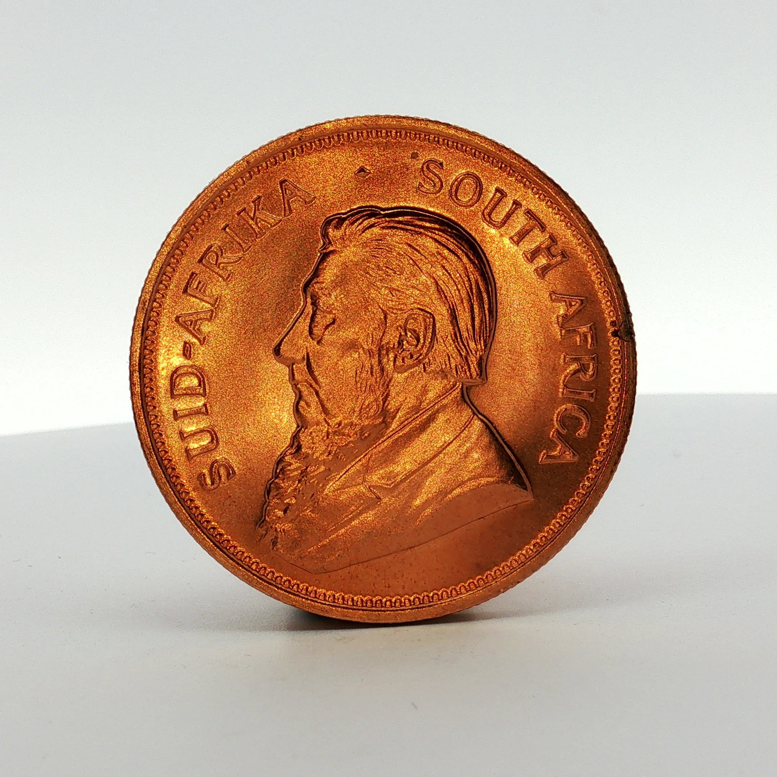 1974 South Africa 1 Ounce Krugerrand, Non Circulating (1 of 2)