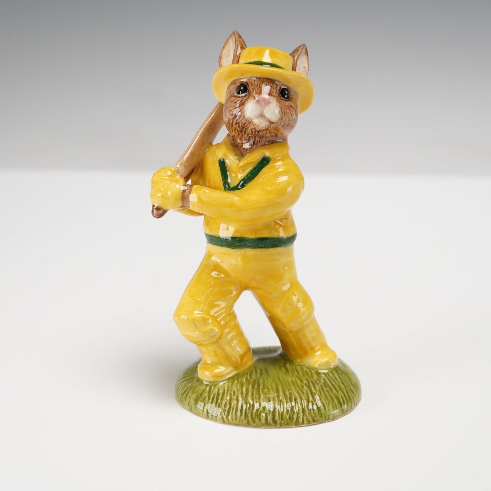 Royal Doulton Bunnykins Prototype Colorway Figurine, Out For a Duck (1 of 3)