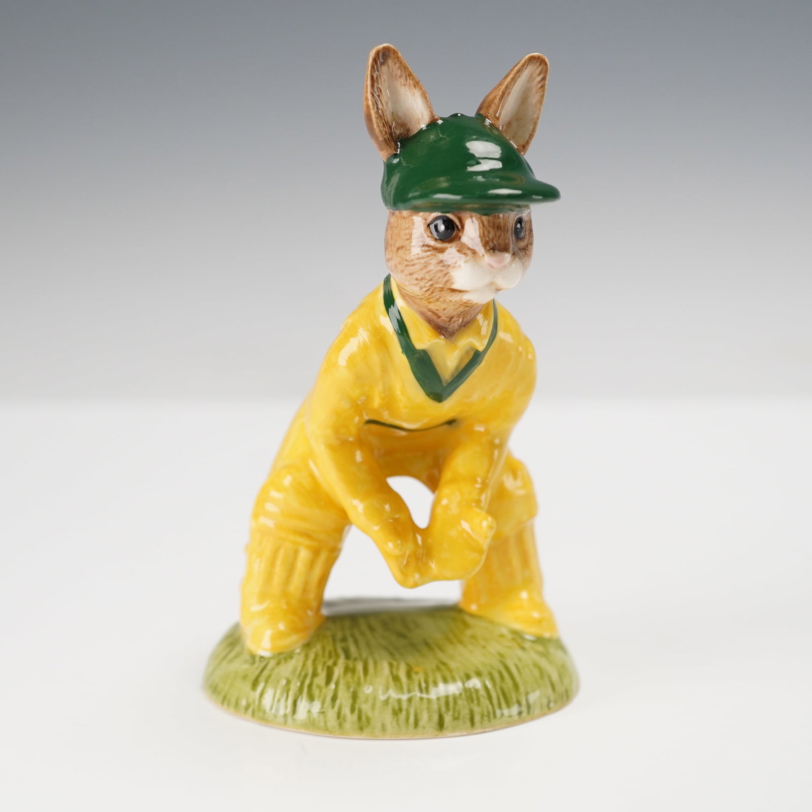 Royal Doulton Bunnykins Prototype Colorway Figurine, Wicketkeeper (1 of 3)