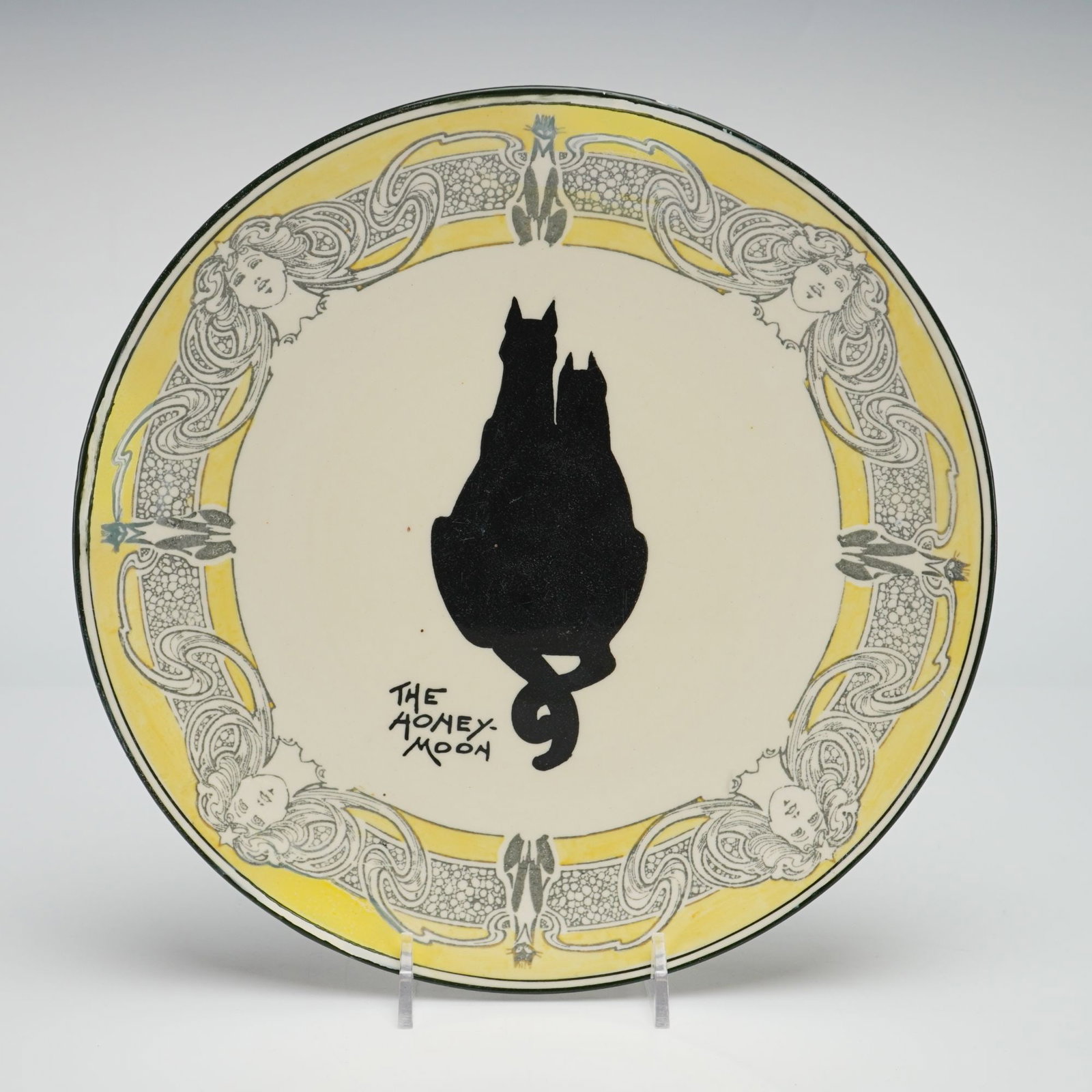 Royal Doulton by David Henry Souter Kateroo Series Ware Plate, The Honeymoon (1 of 3)