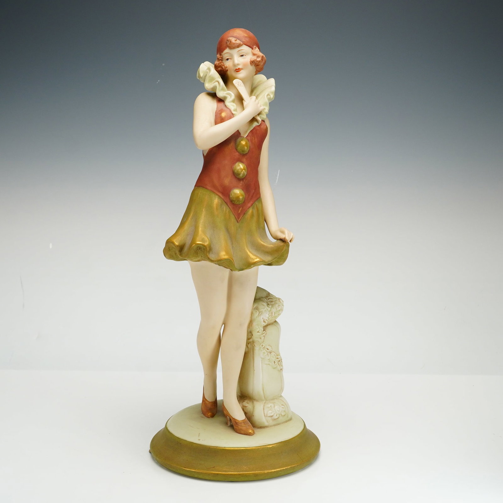Royal Dux Bohemia Art Deco Porcelain Sculpture Model 3000 (1 of 4)
