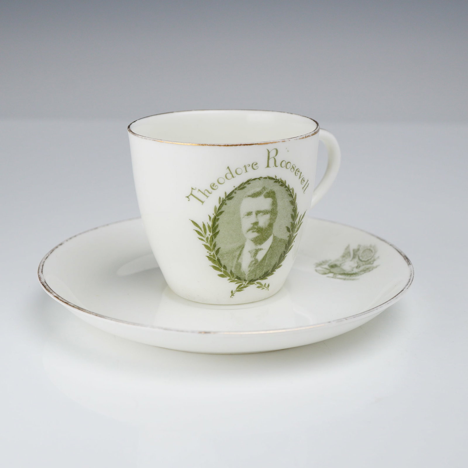 Royal Doulton Theodore Roosevelt Tea Cup and Saucer Set (1 of 3)