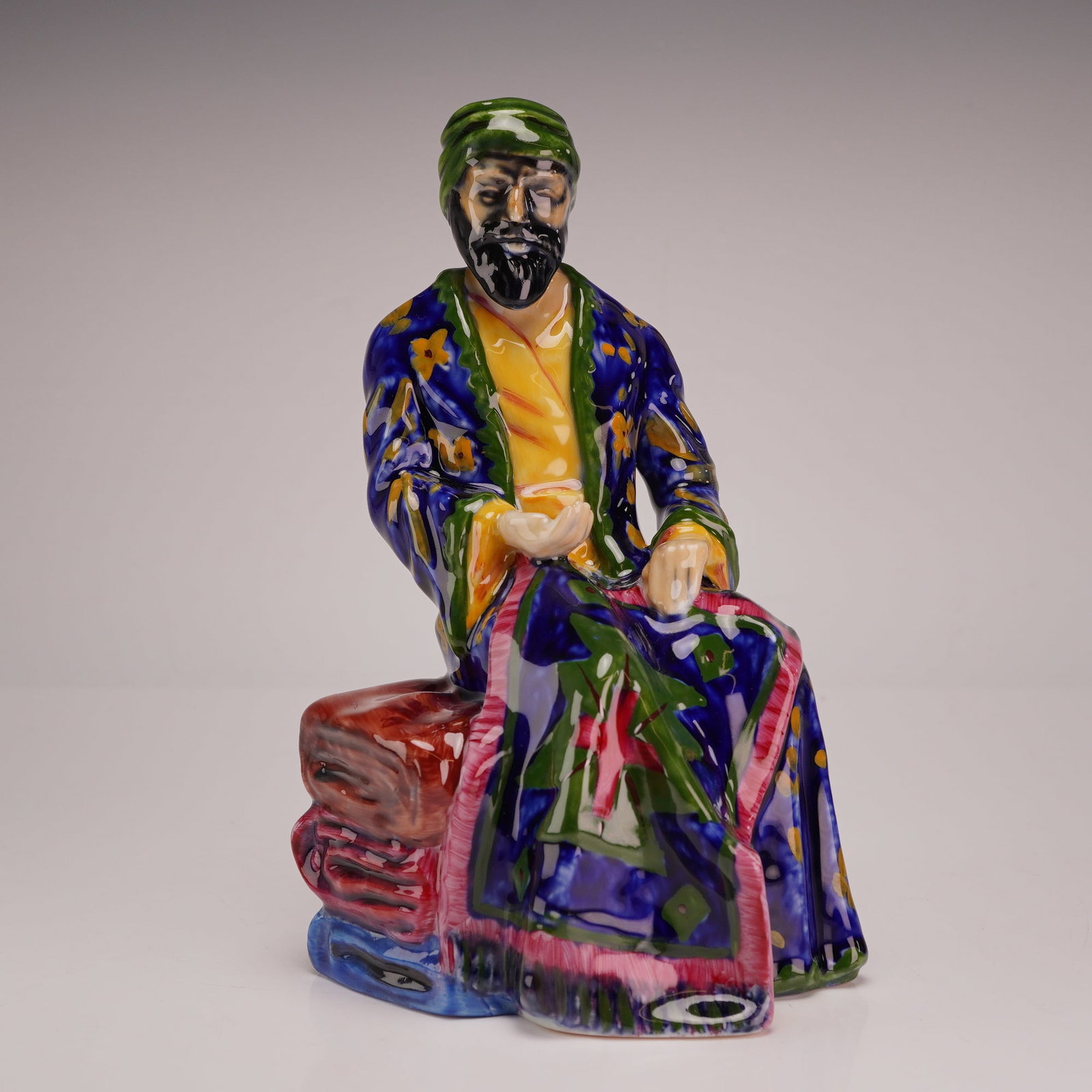 Royal Doulton Prototype Ceramic Figurine The Carpet Seller (1 of 3)
