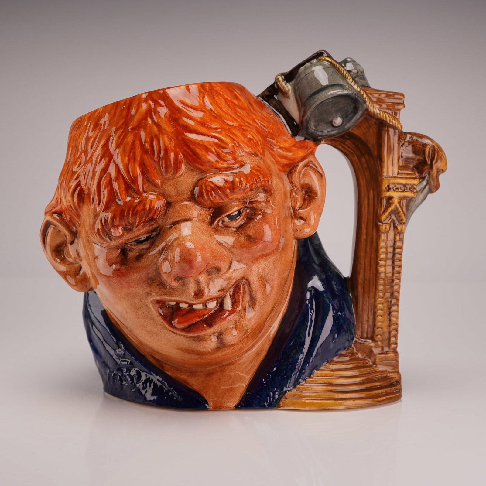 Royal Doulton Colorway Design Original Sample Large Character Jug, Quasimodo D7108 (1 of 3)