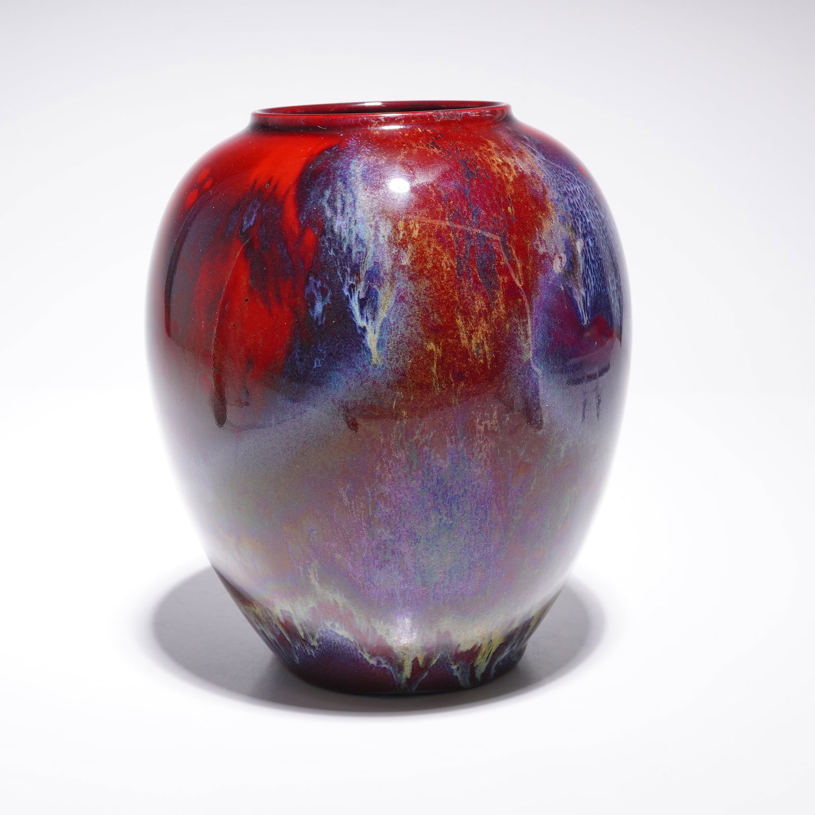 Royal Doulton by Charles Noke and Fred Allen Flambe Sung Fish Vase (1 of 3)