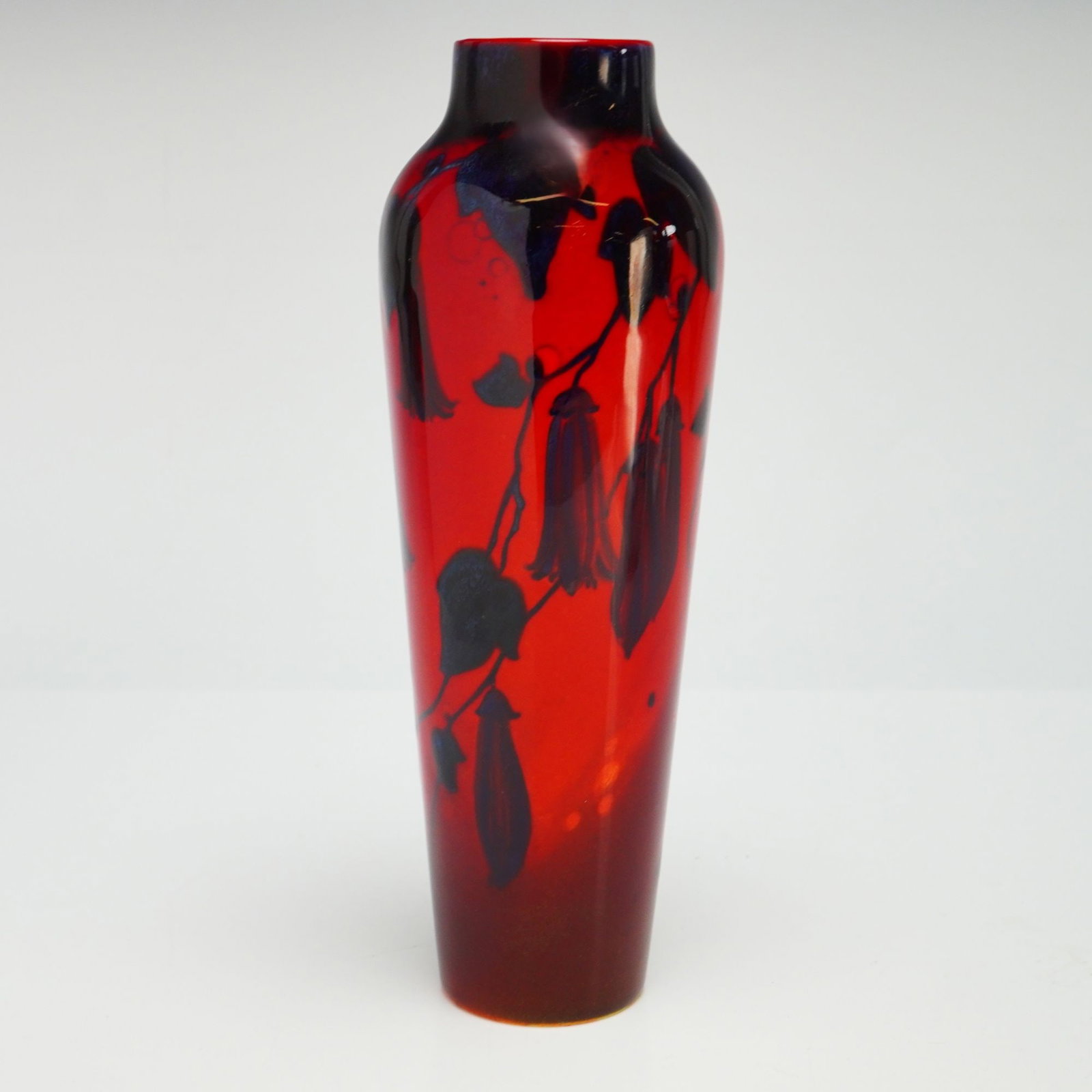 Royal Doulton by Charles Noke and Fred Moore Flambe Sung Floral Vase (1 of 3)