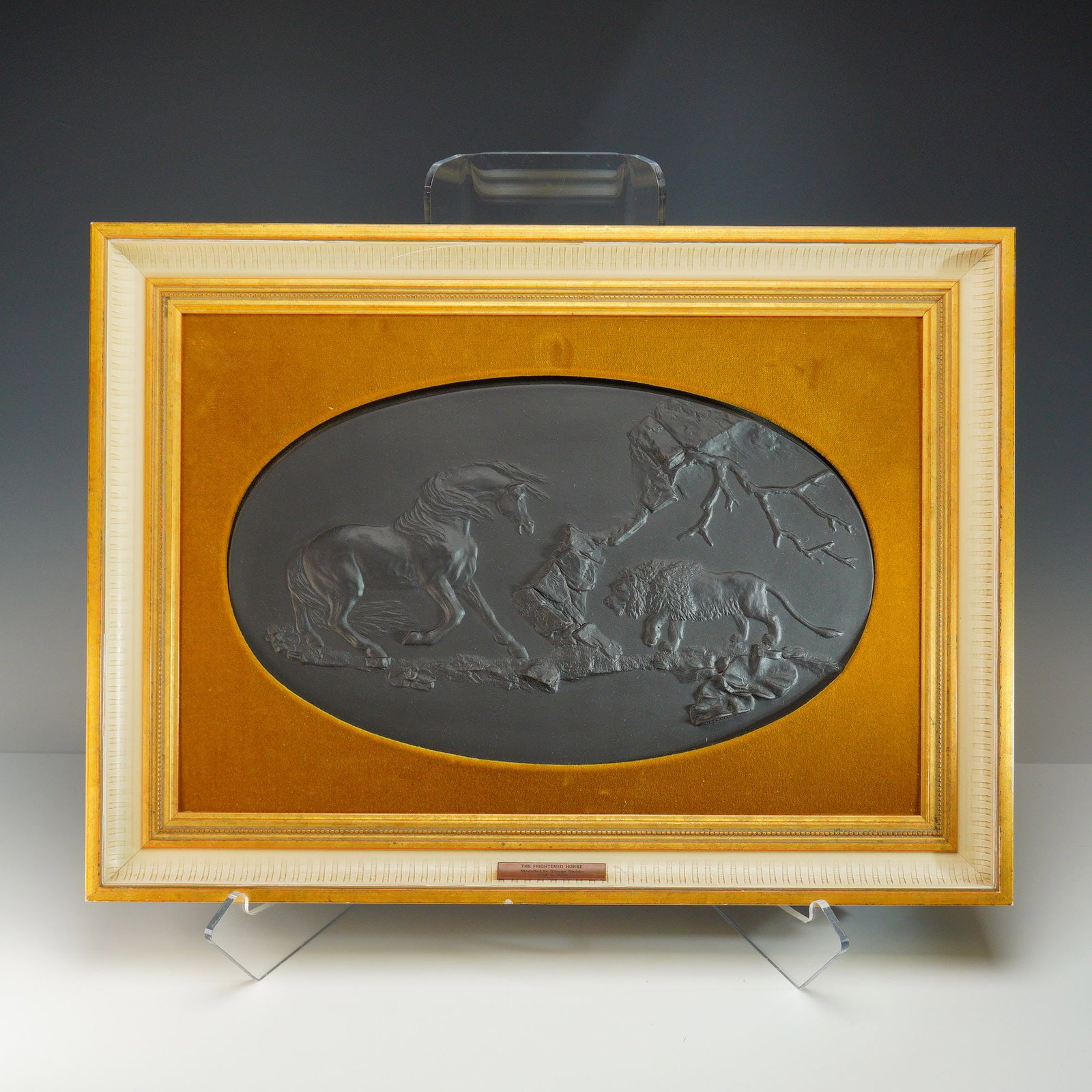 Limited Edition Wedgwood Plaque, The Frightened Horse (1 of 5)