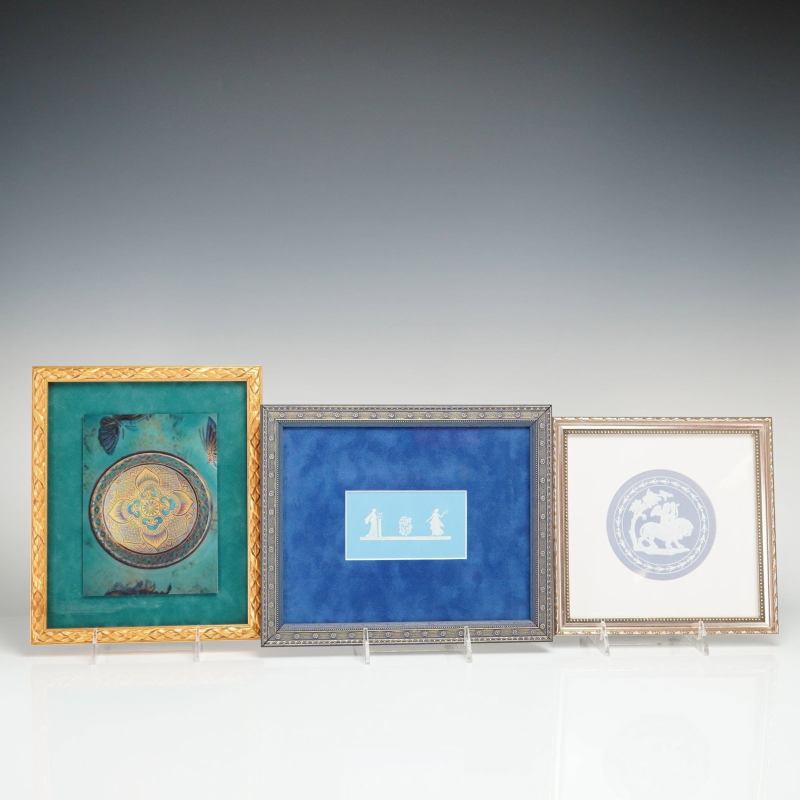 Trio of Wedgwood Framed Art Designs (1 of 3)