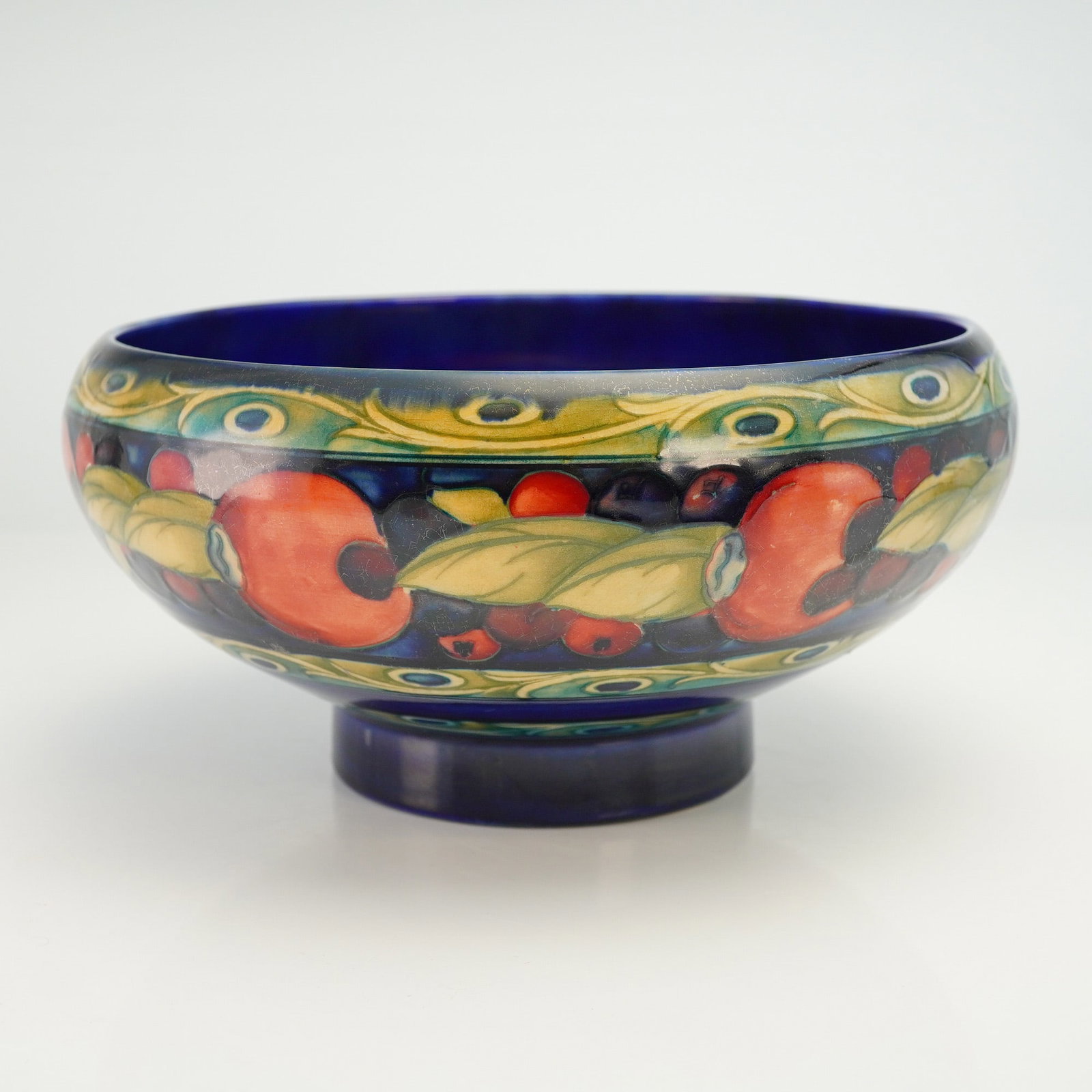 Moorcroft Pottery Banded Pomegranate Bowl (1 of 5)