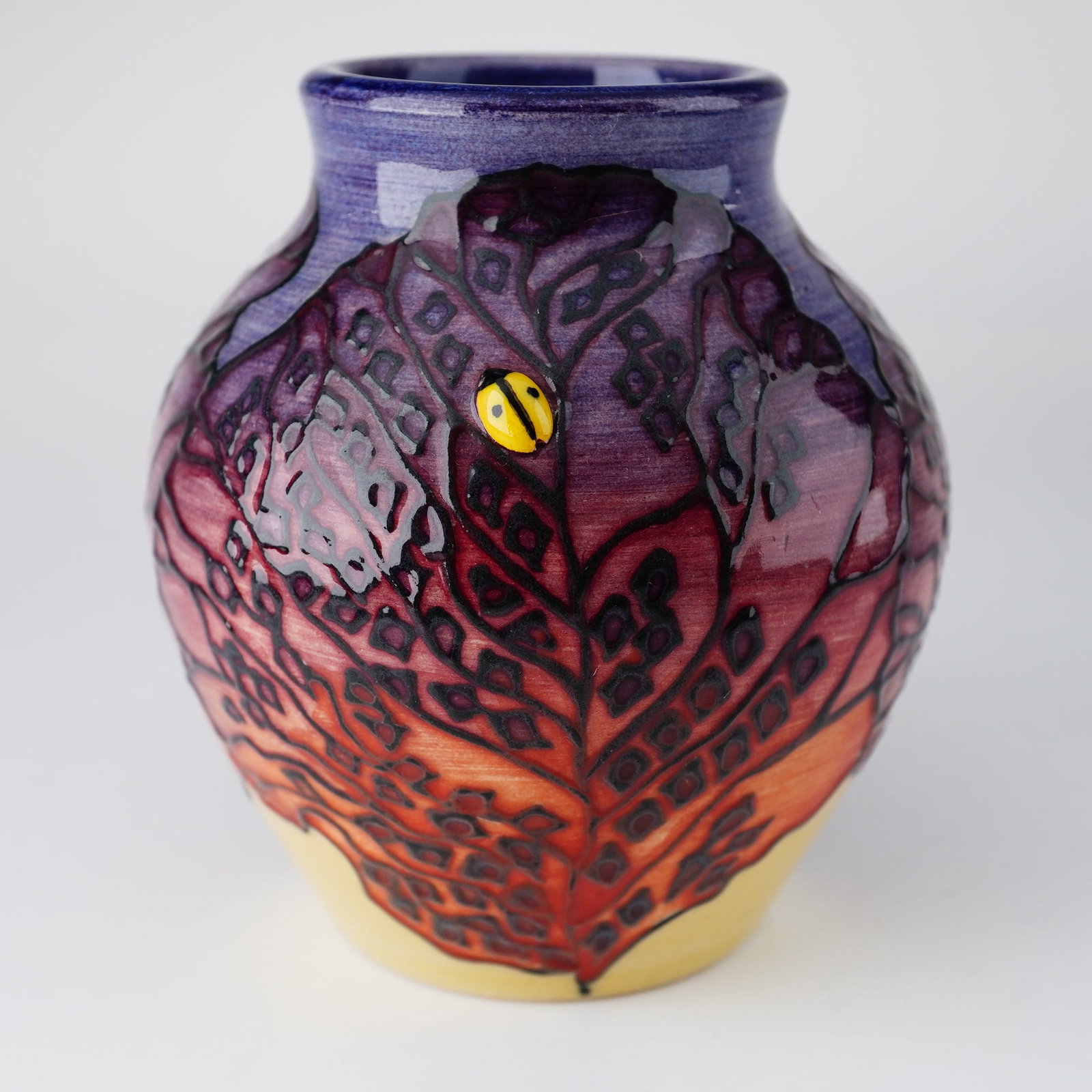 Dennis China Works Sally Tuffin Trial 1 Miniature Vase, Cabbage (1 of 4)