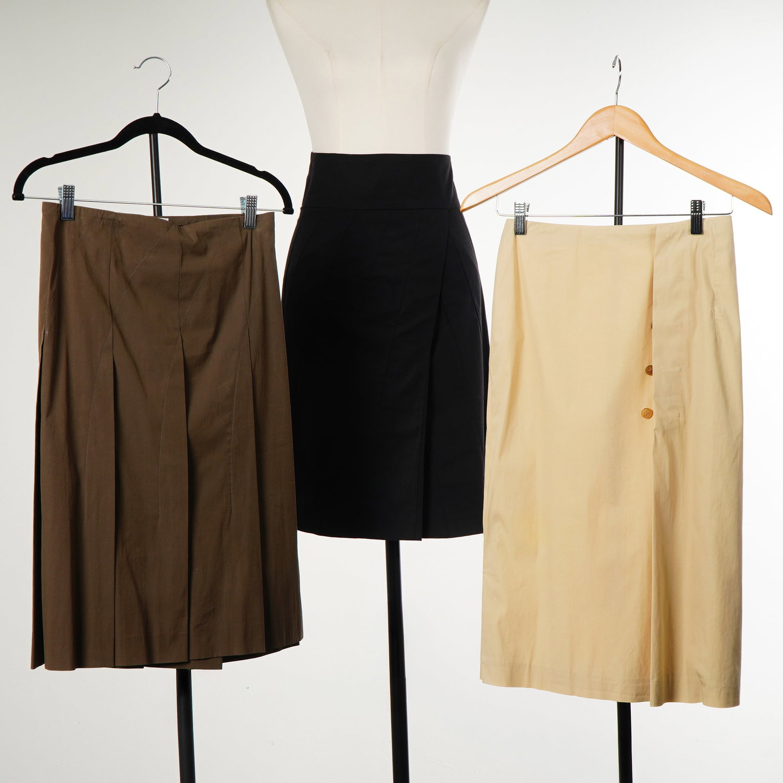 3pc Jil Sander and Dries Van Noten Designer Skirts (1 of 3)