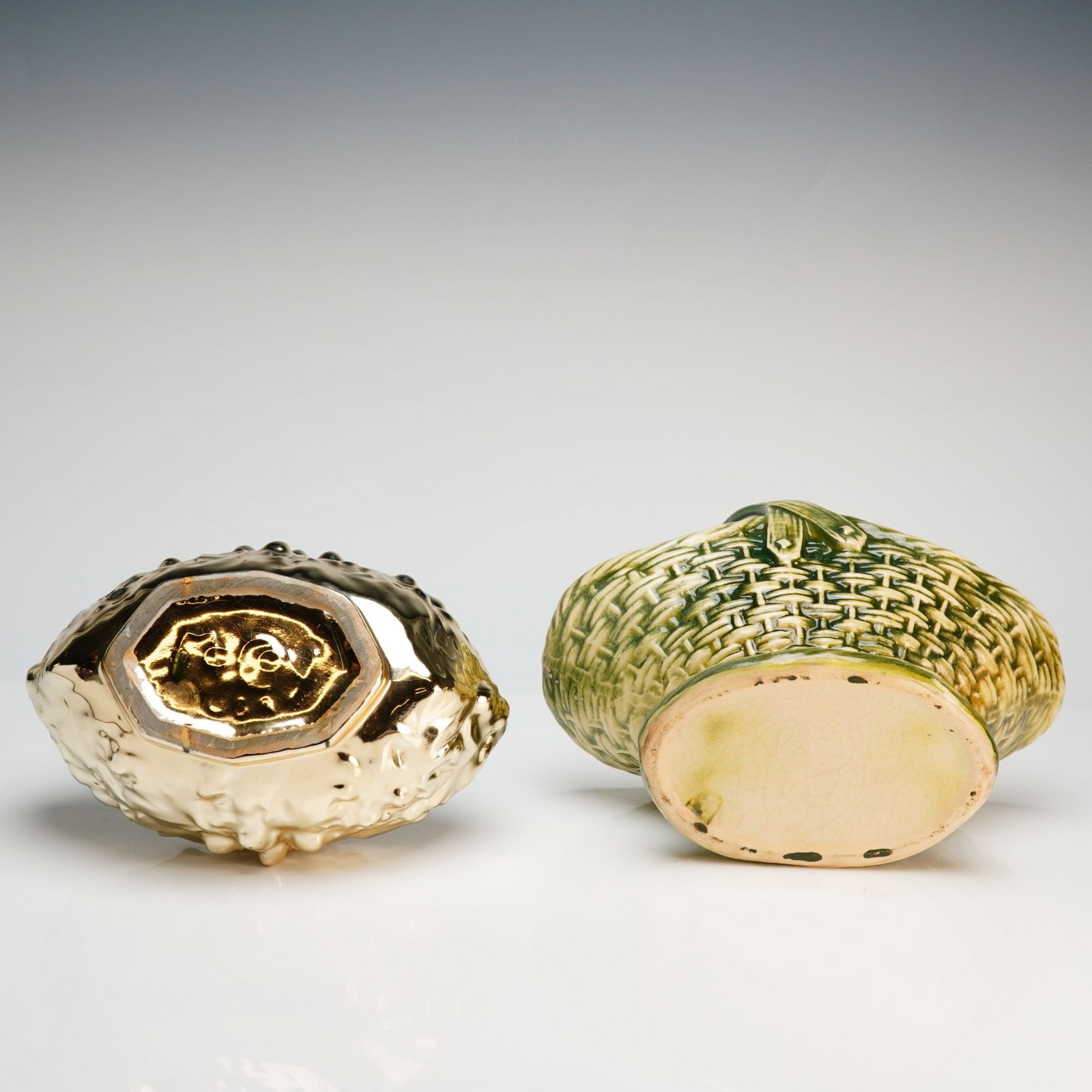 Two McCoy Ceramic Baskets - 3