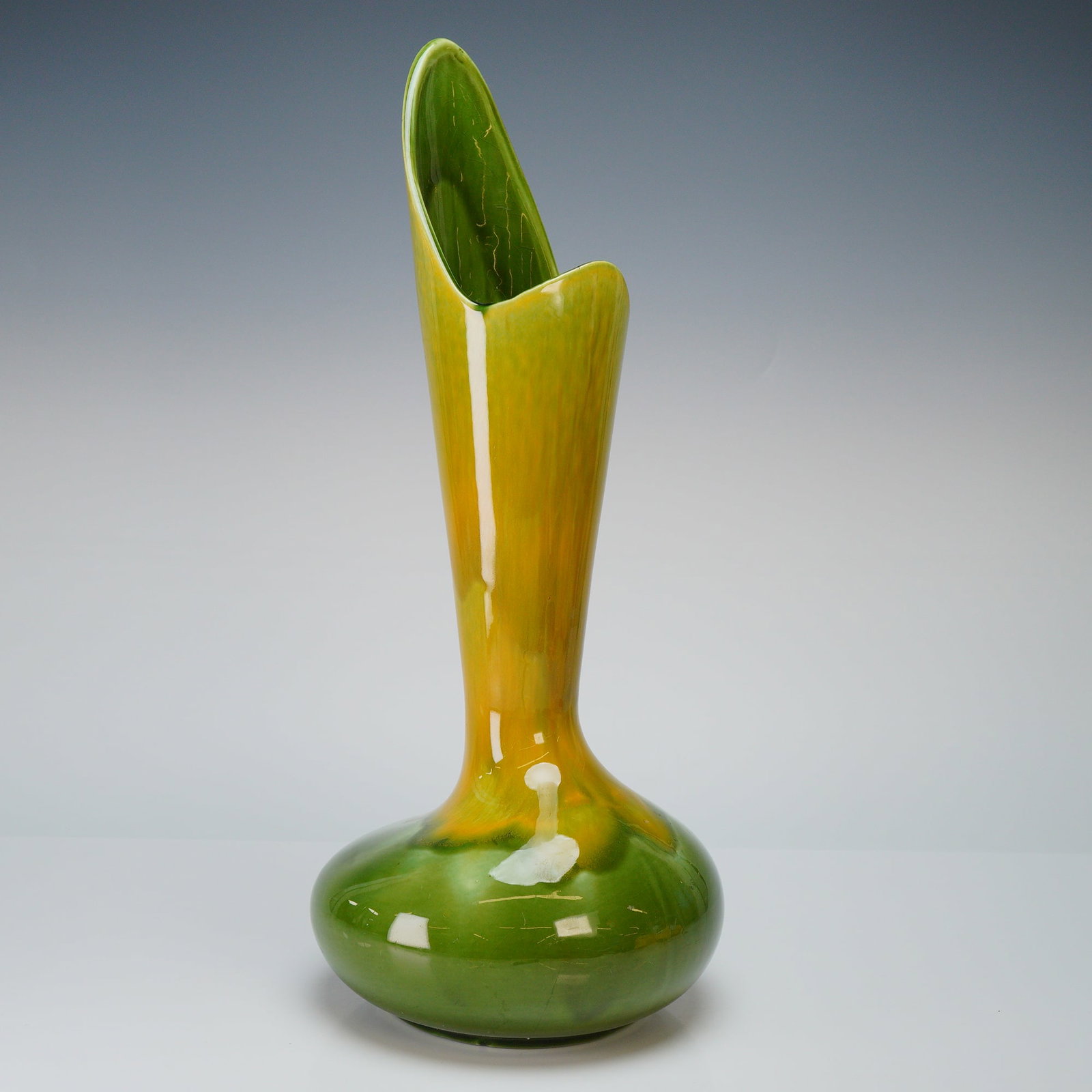 Royal Haeger Mid-Century Modern Ceramic Flame Vase, Model R1752 (1 of 4)