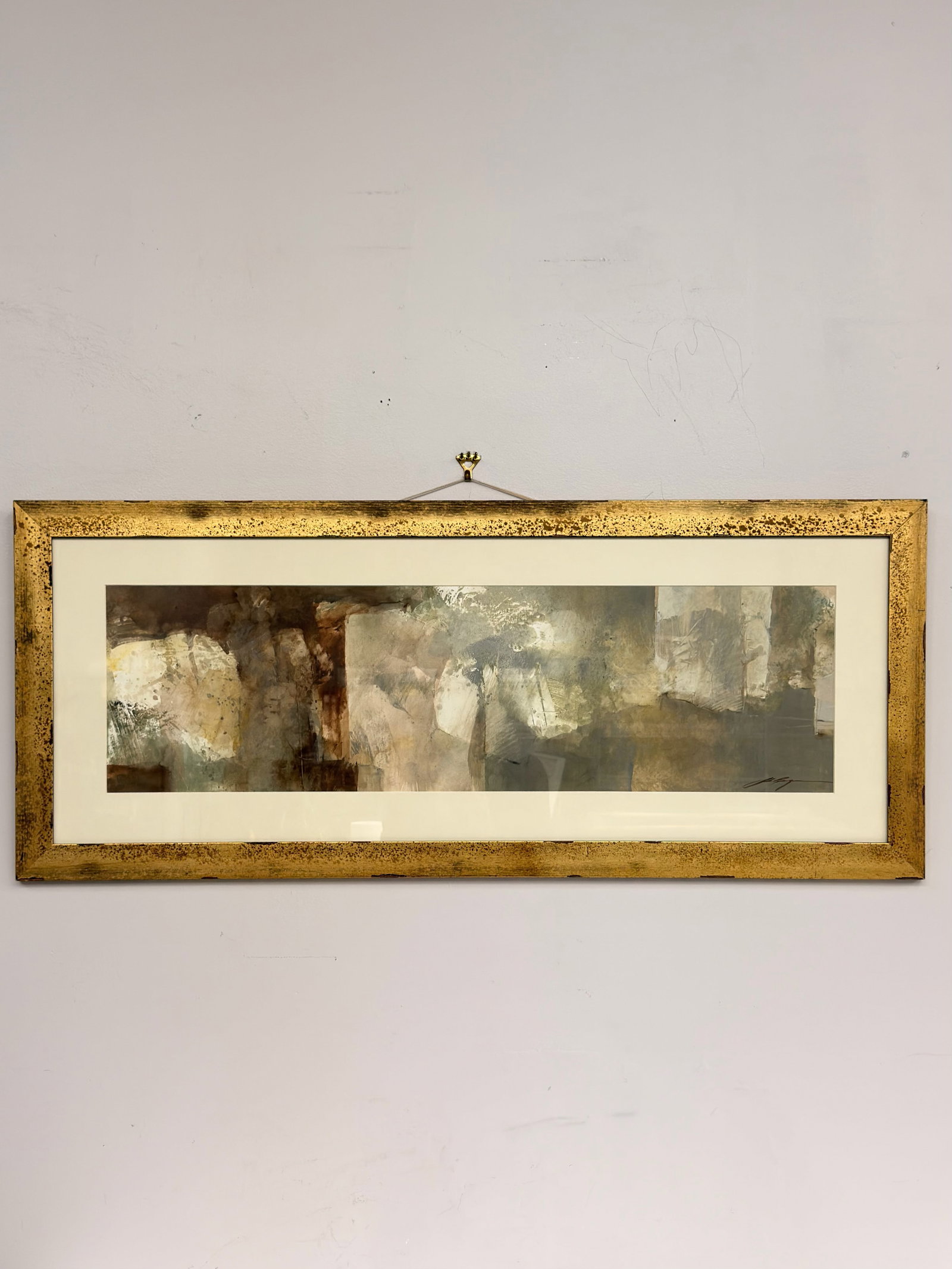 Mixed Media, Untitled Abstract, Signed (1 of 5)