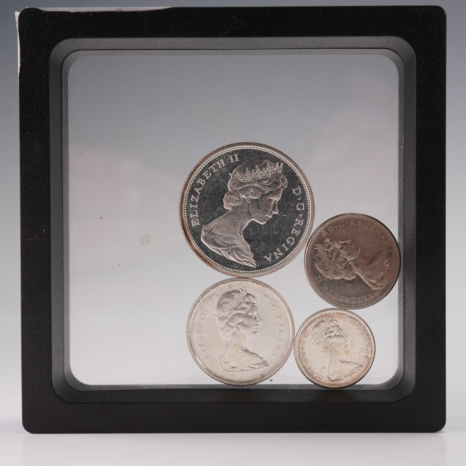 4pc 1965 Canada Silver Coin Set (1 of 6)