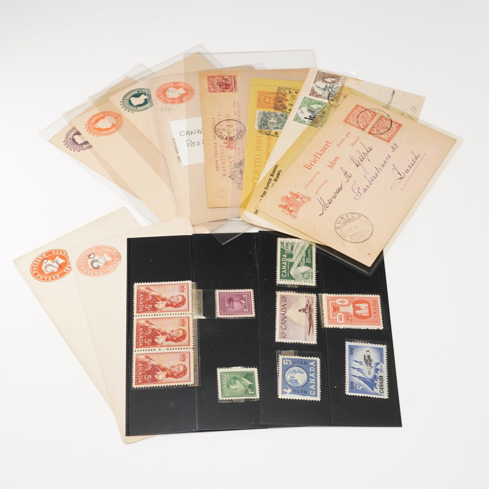 Assortment of Canadian Postal Stationery and Stamps (1 of 6)