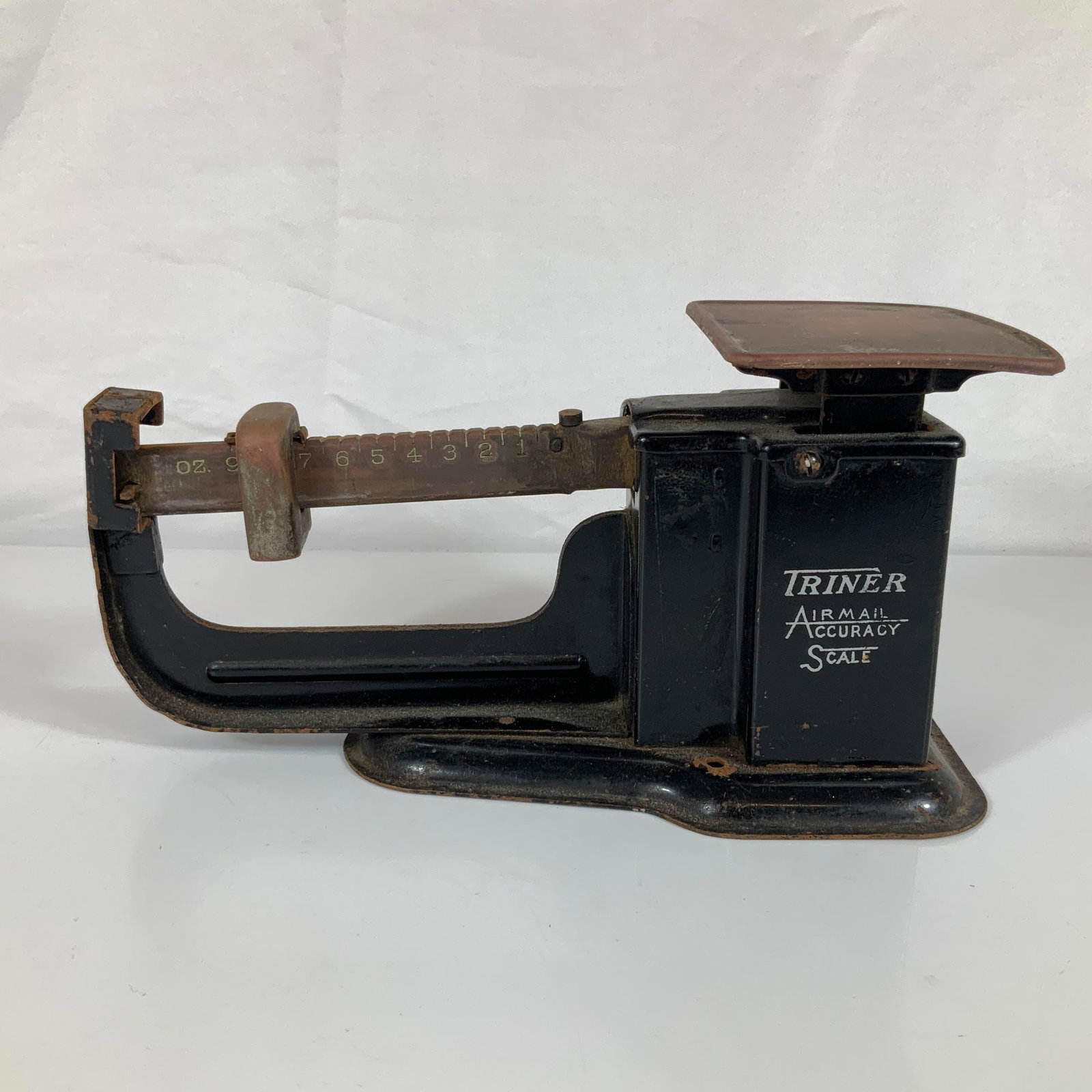 Vintage Triner Air Mail Accuracy Postal Scale Chicago Illinois (1 of 3)