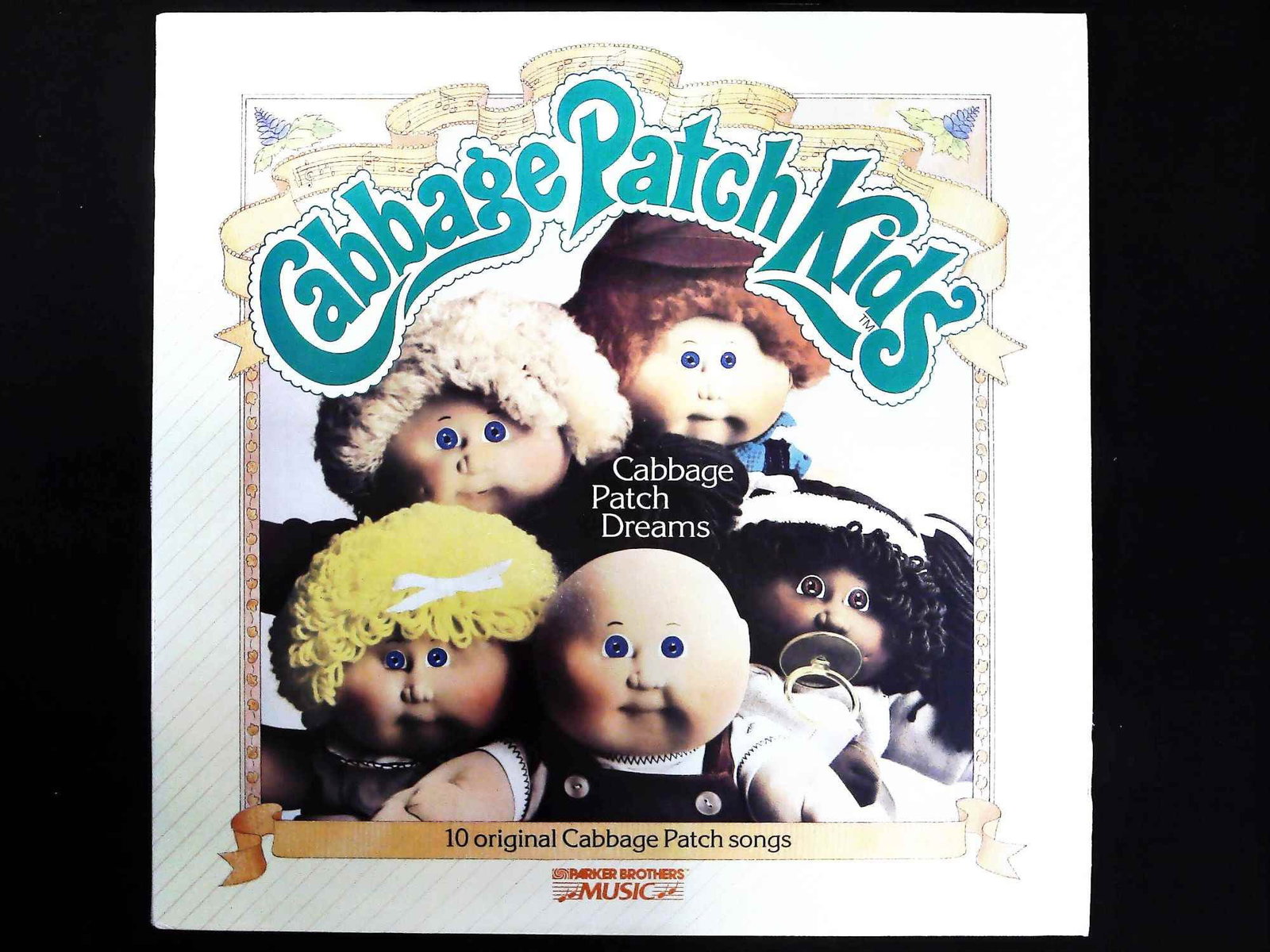Cabbage Patch Kids Cabbage Patch Dreams 1984 Vinyl Record Album Parker Brothers Music (1 of 3)