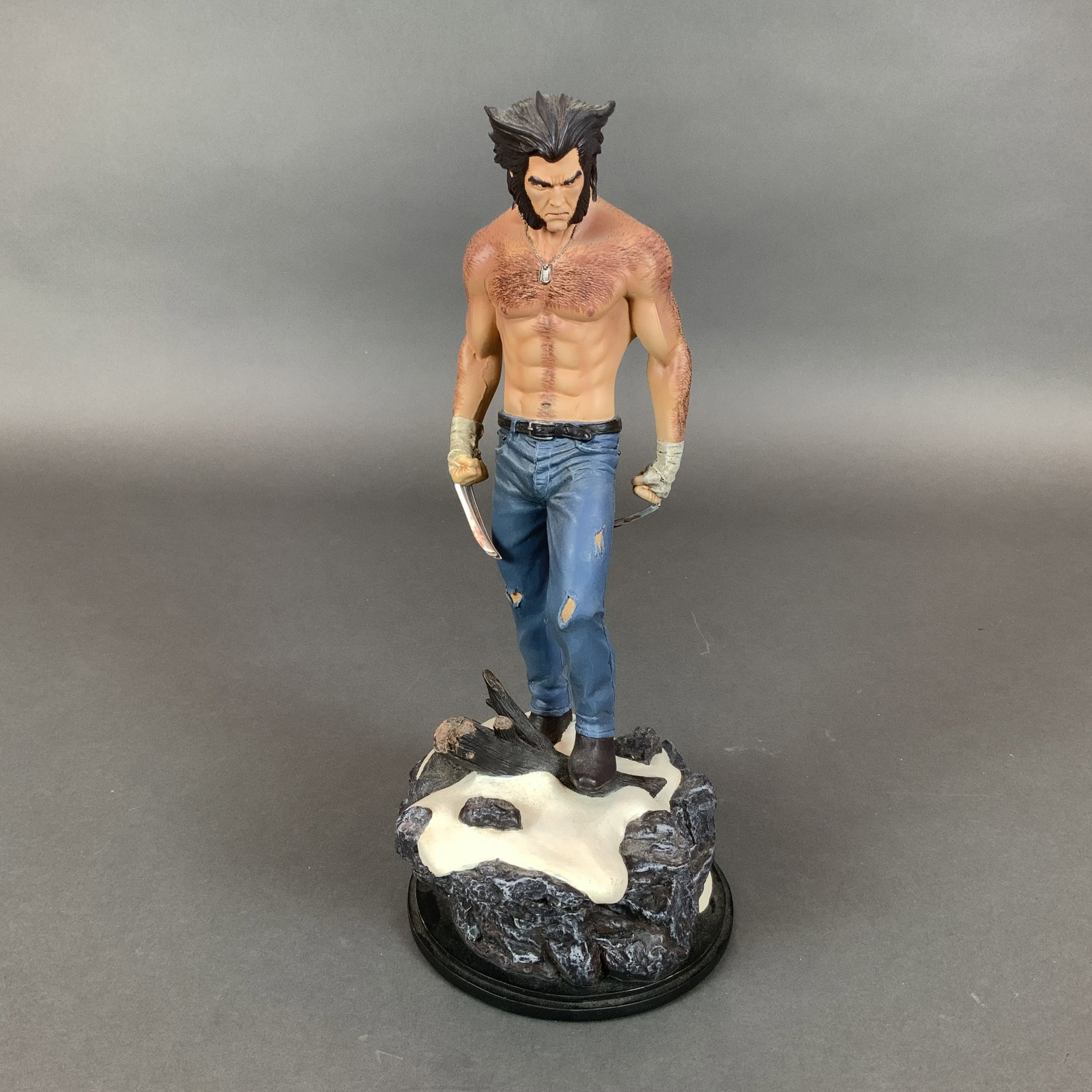 Marvel Wolverine Logan Painted Statue by Bowen Designs Sculpted by Ray Villafane (1 of 5)