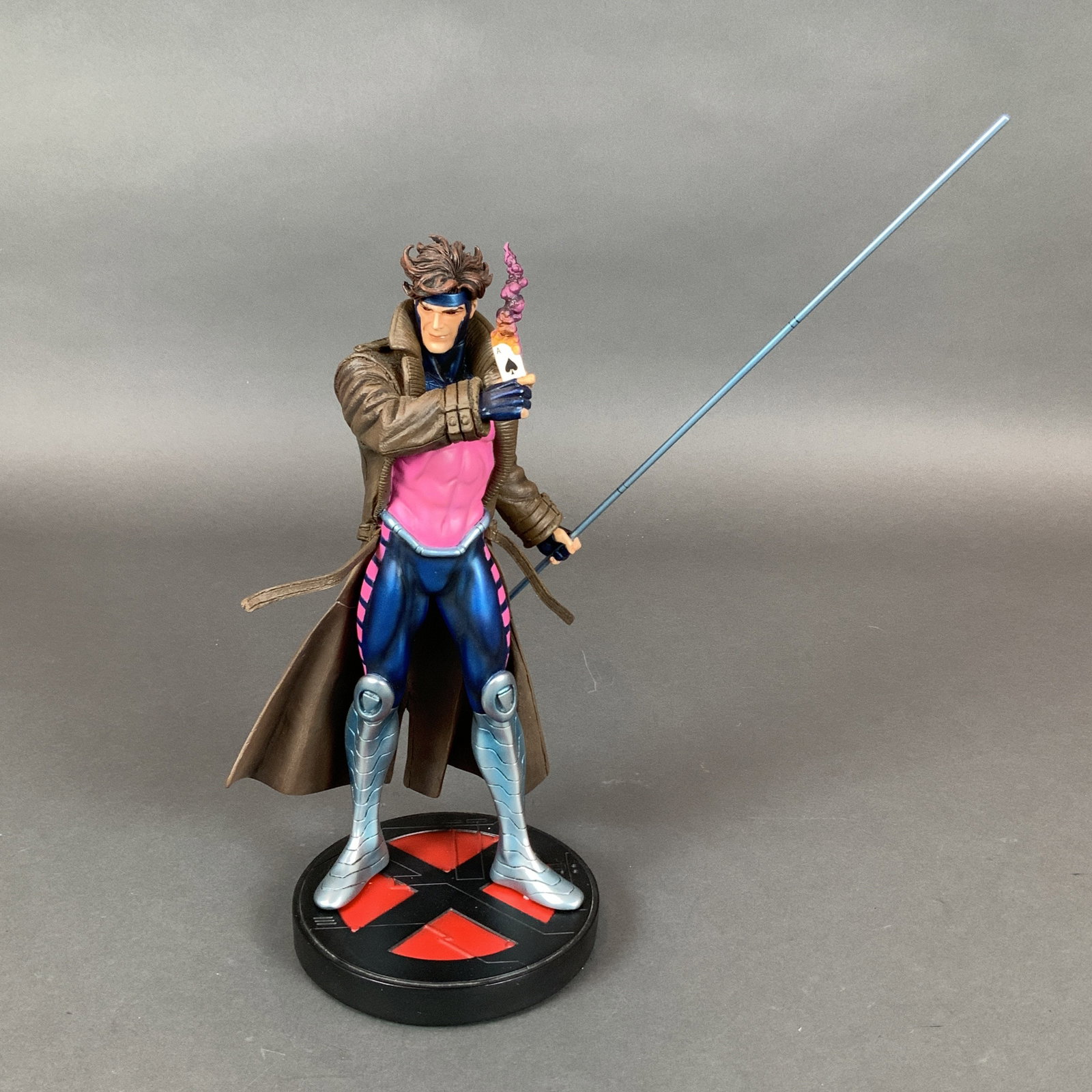 Bowen Designs Marvel X-Men Painted Statue, Gambit (1 of 5)