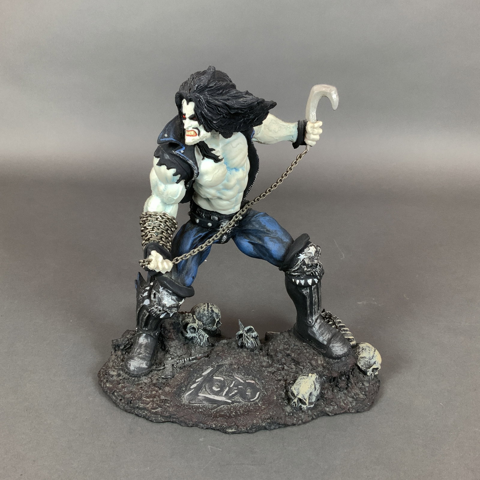DC Comics Lobo Limited Edition Hand Painted Statue by Graphitti Designs 1992 (1 of 4)