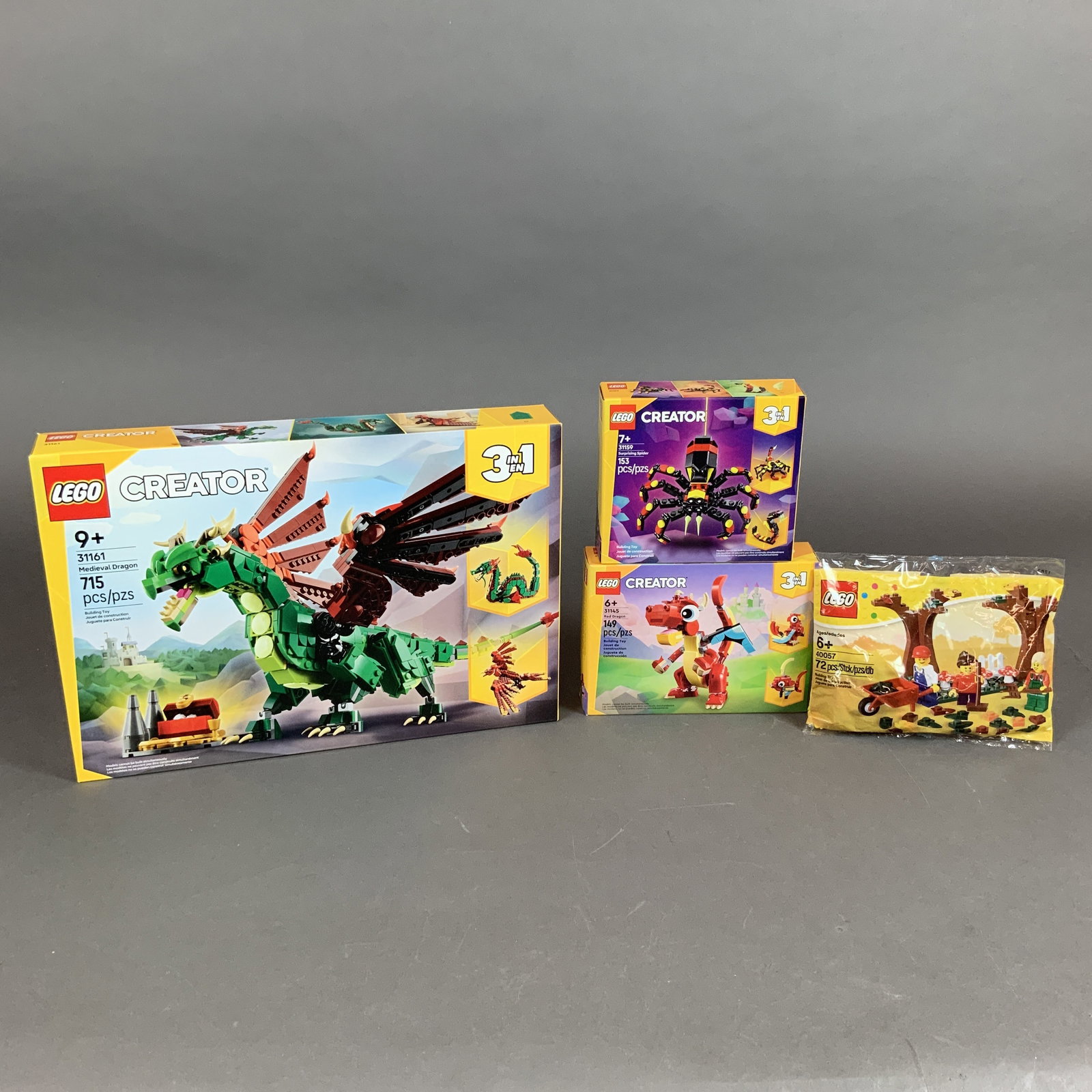 4 Lego Building Toys models 31159, 31145, 31161 and 40057 (1 of 3)