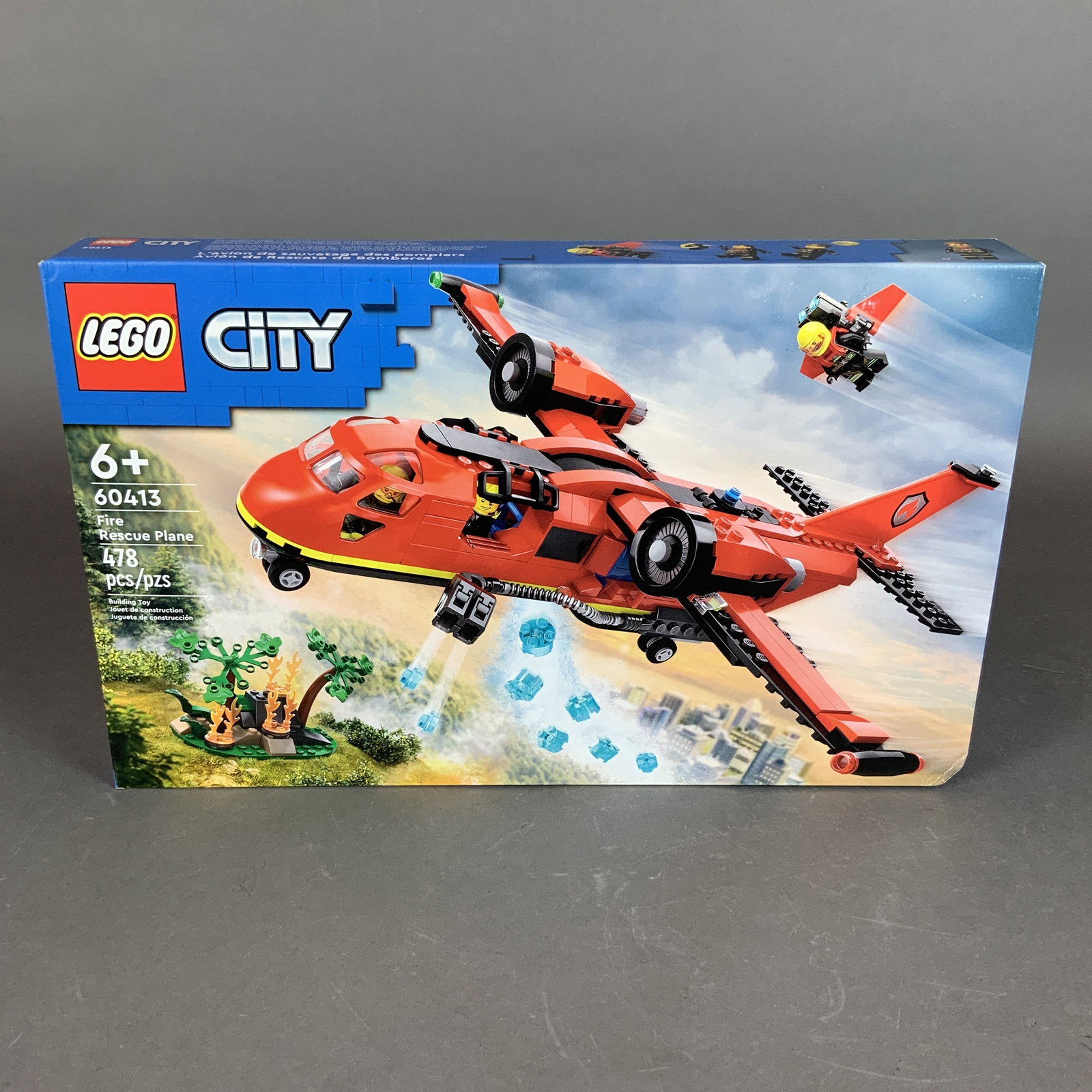 LEGO City Fire Rescue Plane Set 60413 (1 of 3)