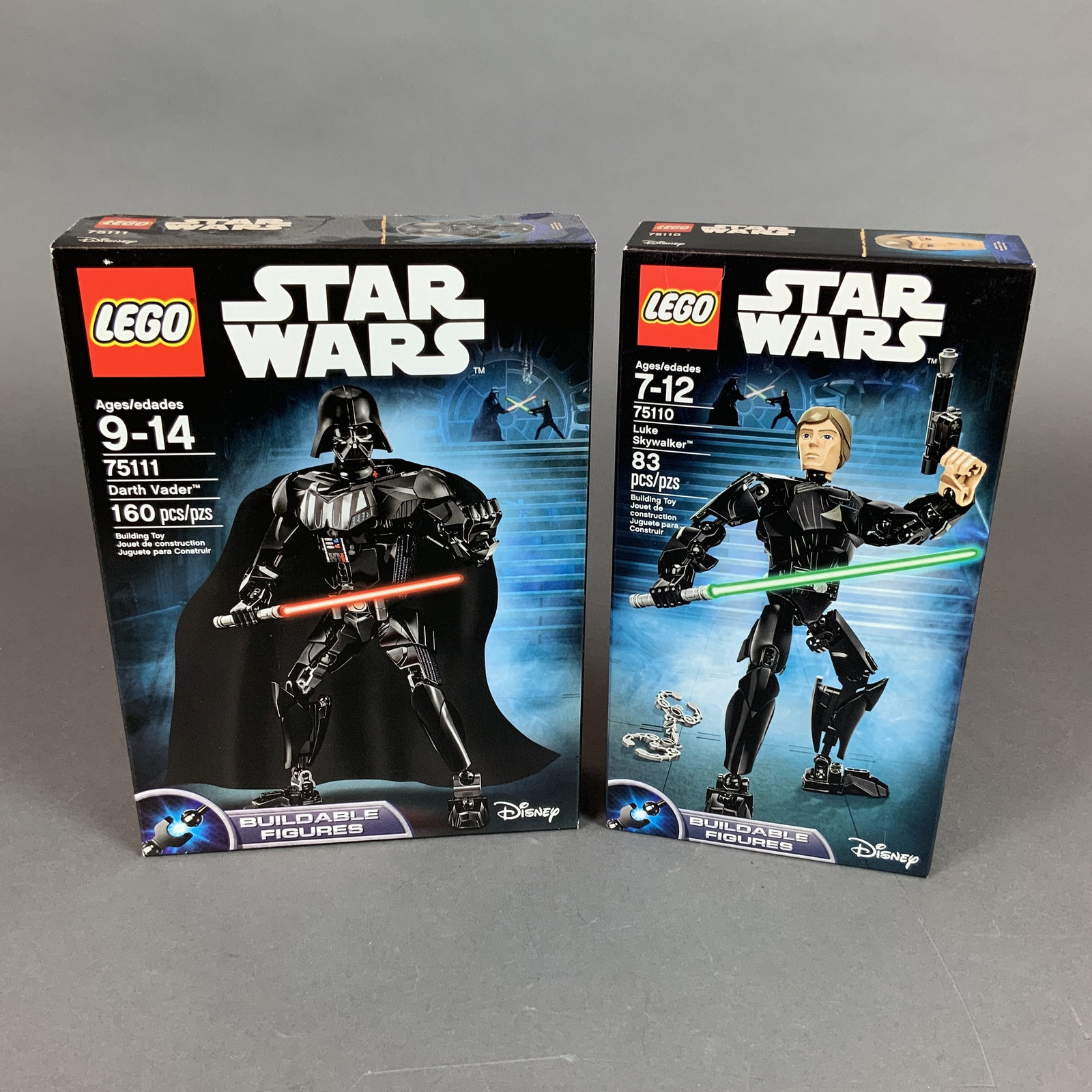 2pc LEGO Star Wars Sets, Luke Skywalker 75110 and Darth Vader 75111 (1 of 3)