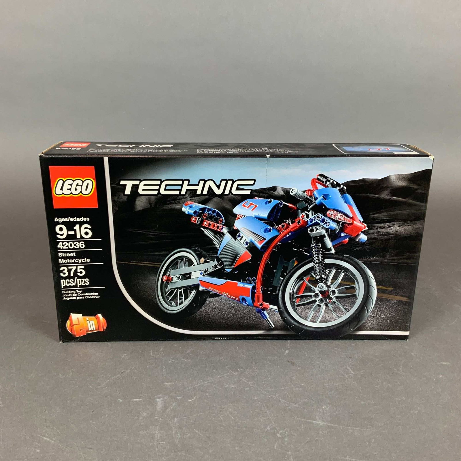 LEGO Technic Street Motorcycle Building Set 42036 (1 of 3)