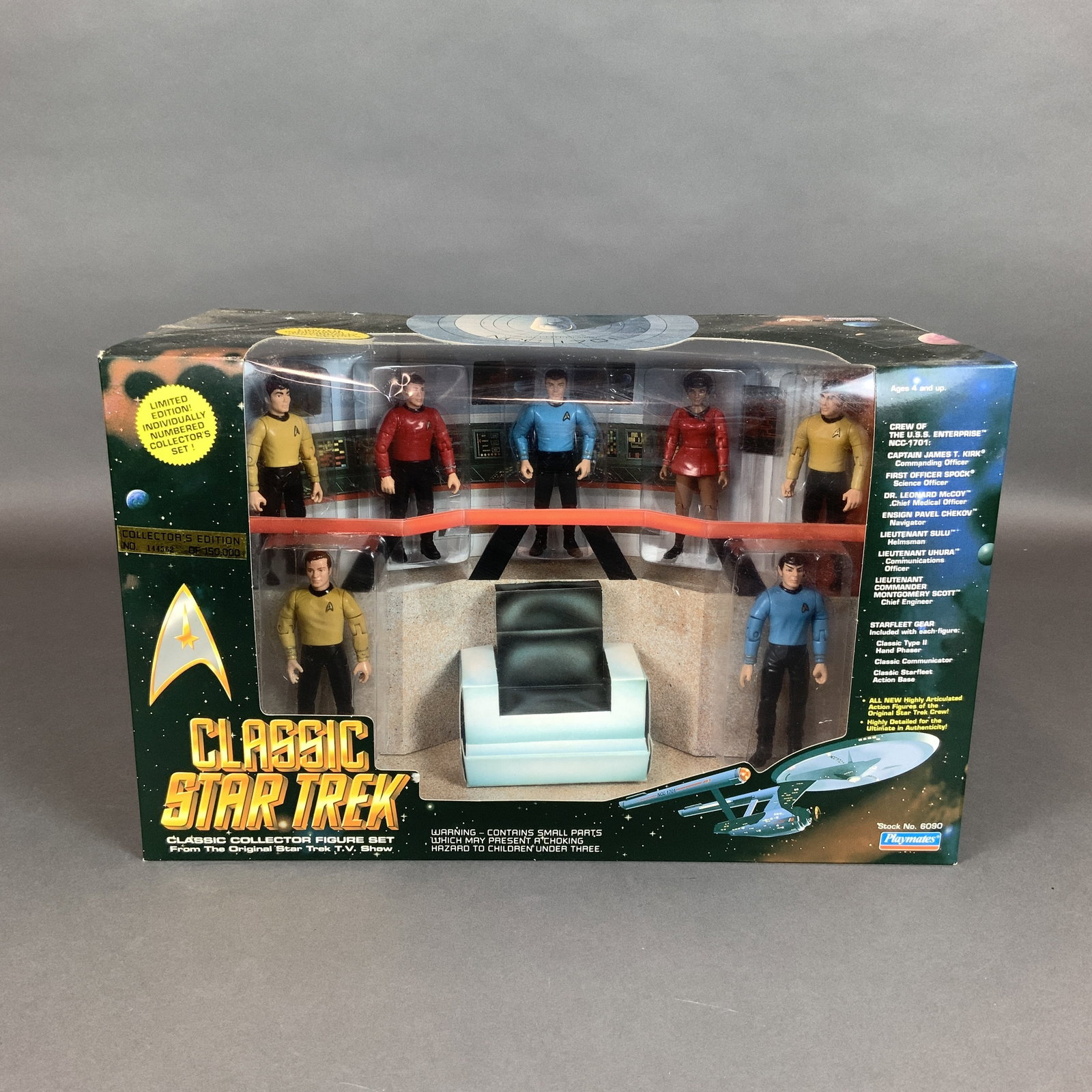 Playmates Classic Star Trek Collector's Edition Figure Set (1 of 3)