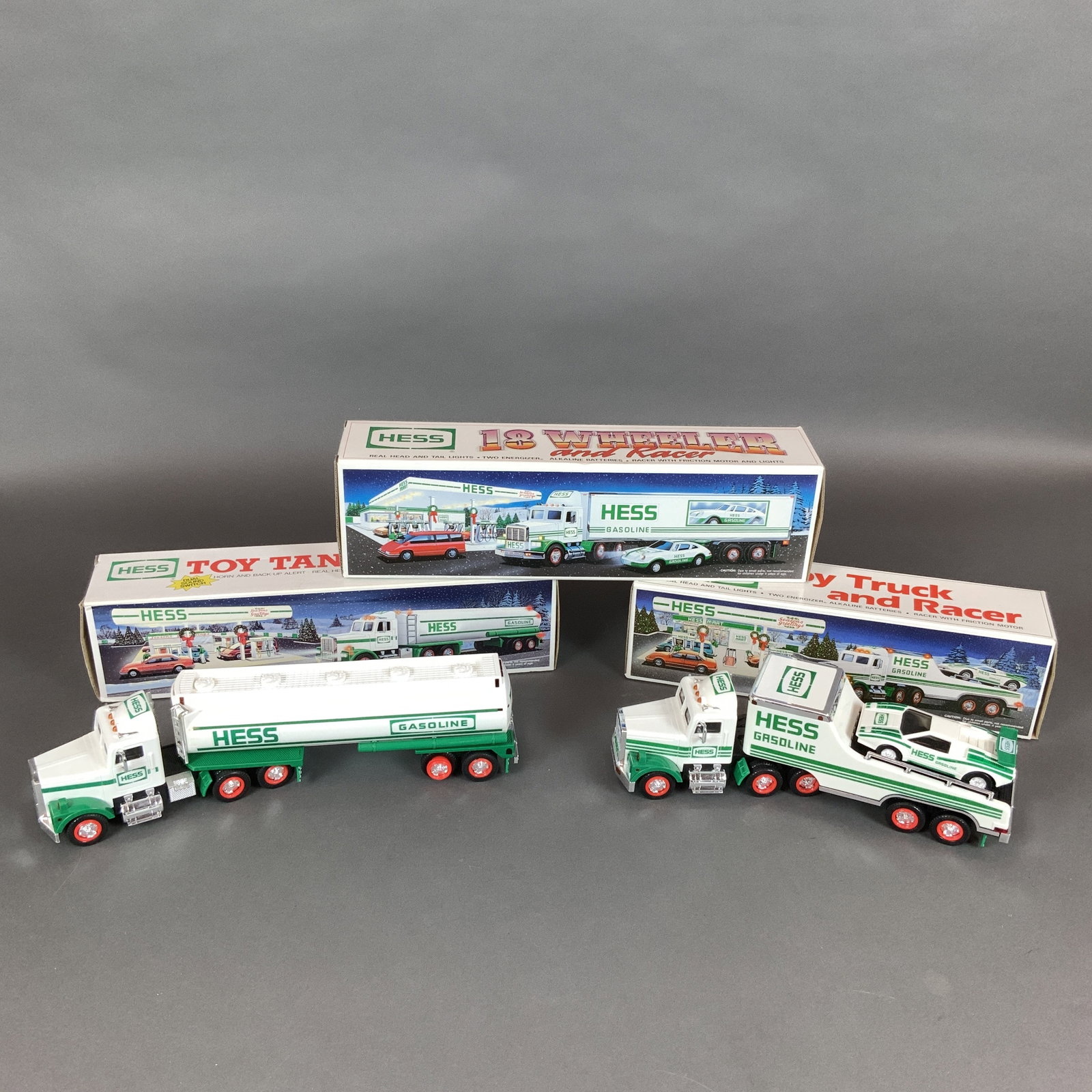 Three Hess Scale Toy Trucks with Original Packaging (1 of 3)