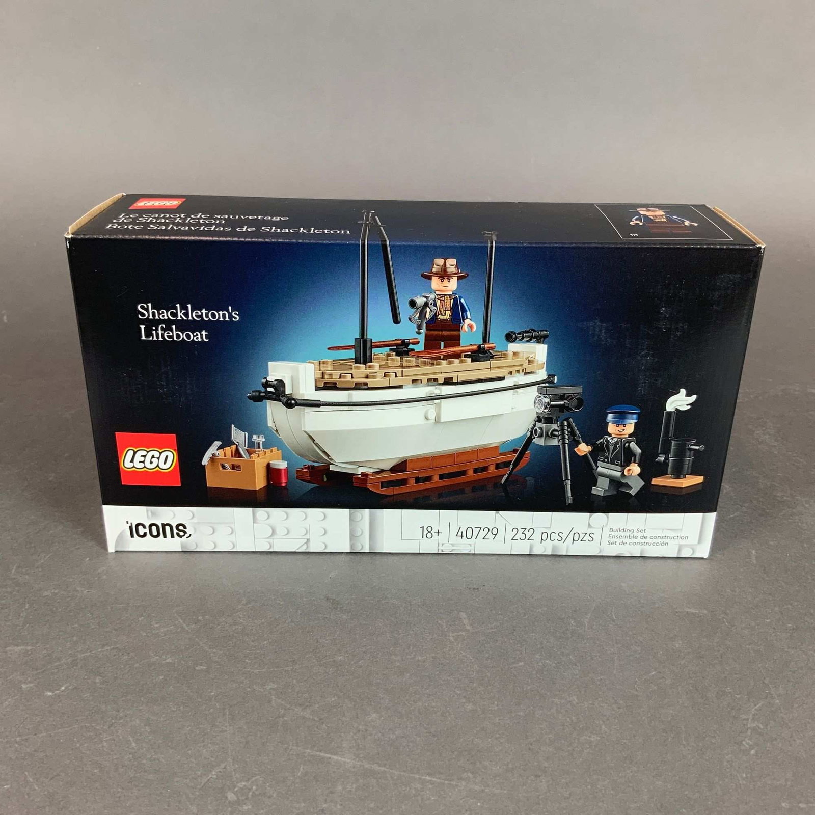 LEGO Icons Shackleton's Lifeboat Building Set 40729 (1 of 3)