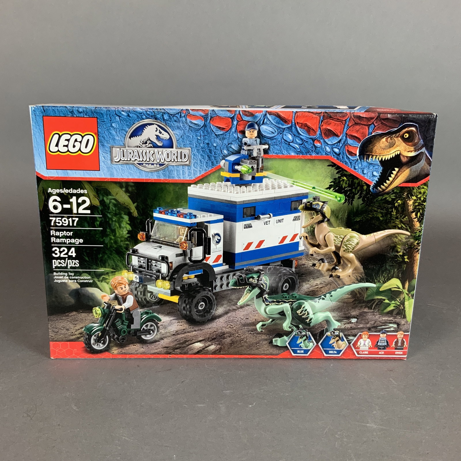 LEGO Jurassic World Set, Raptor Rampage 75917 (1 of 3)