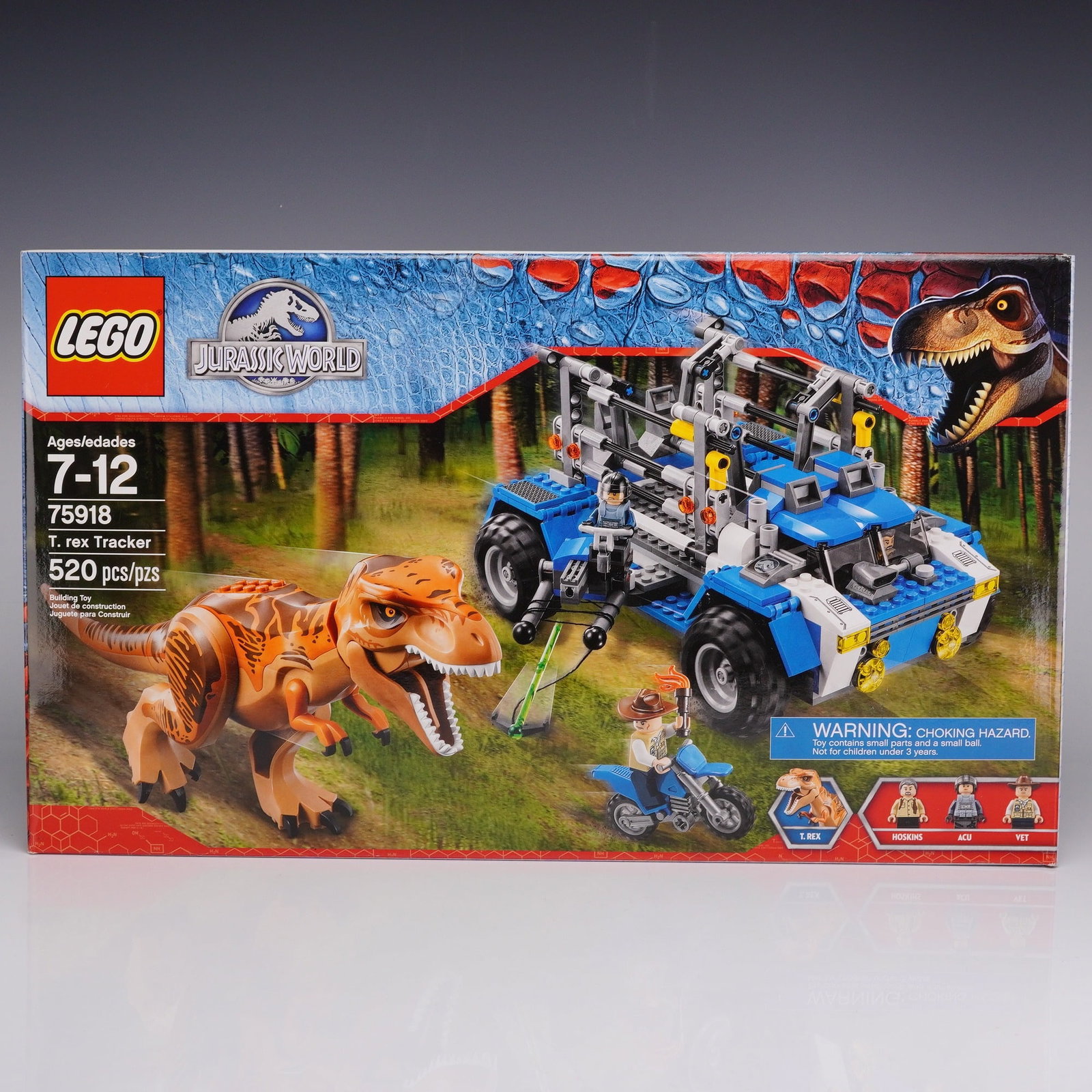 LEGO Jurassic World T. rex Tracker Set 75918 (1 of 3)