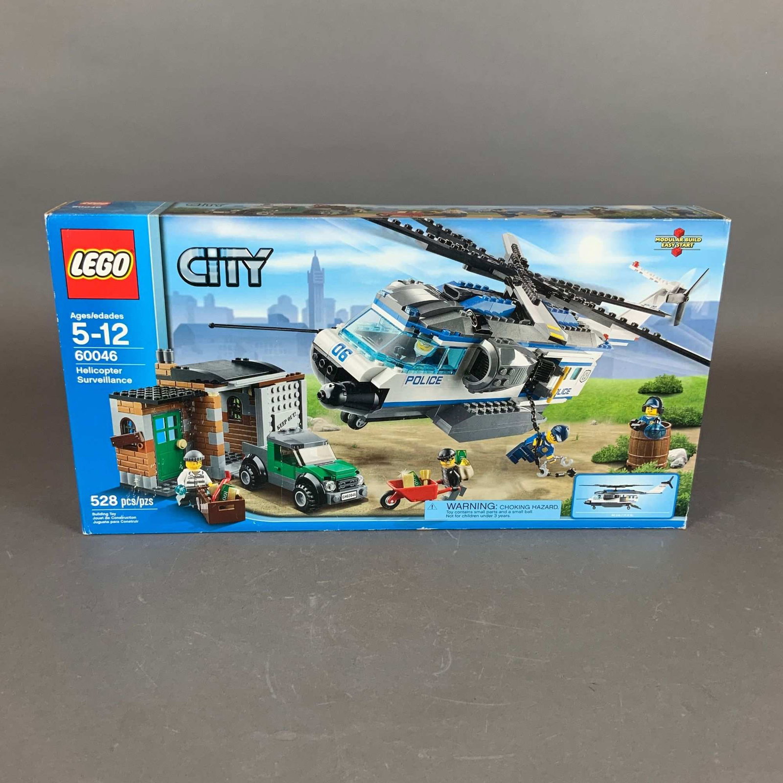 LEGO City Police Helicopter Surveillance Building Set 60046 (1 of 3)