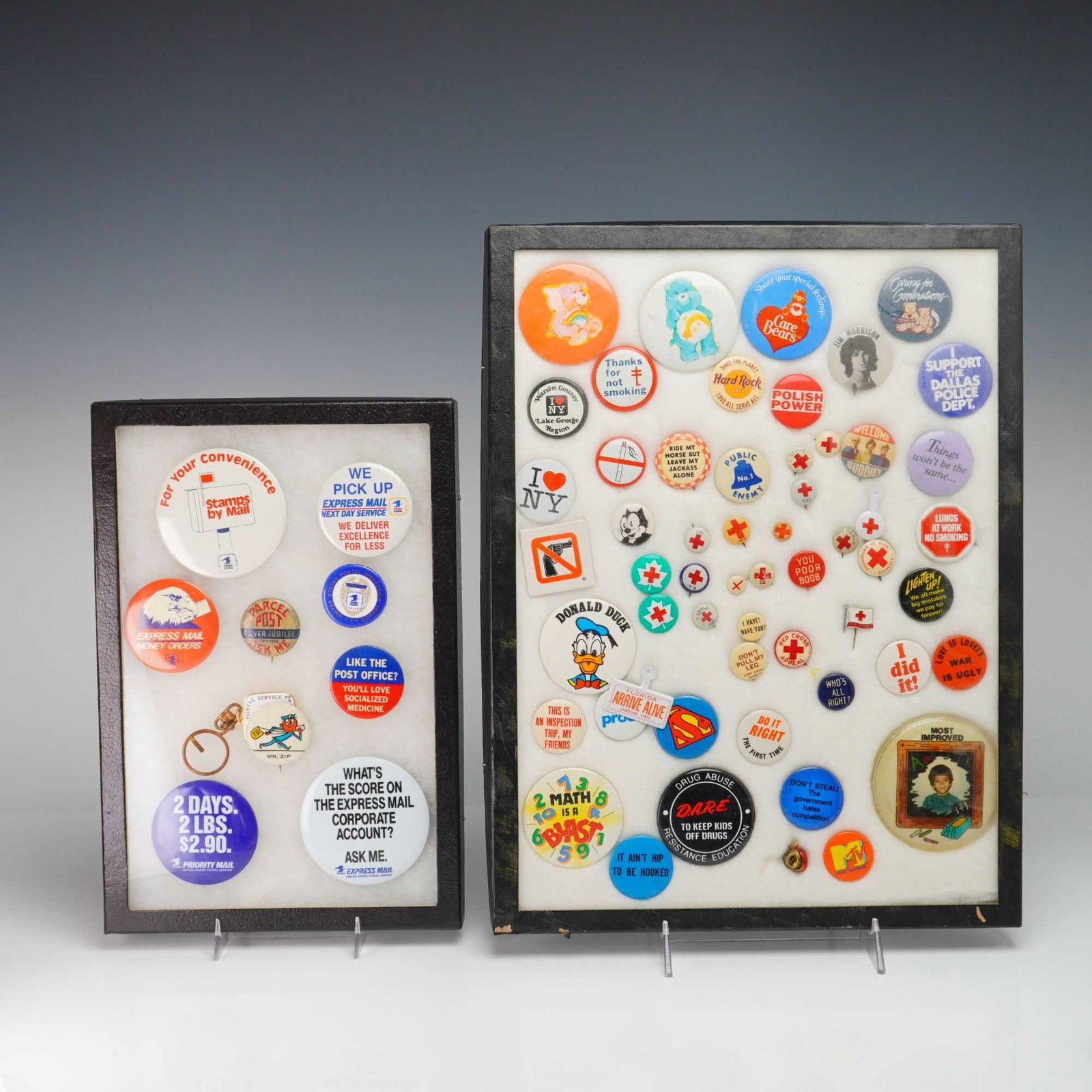 A Collection of 20th Century Pinback Buttons and Ephemera (1 of 2)