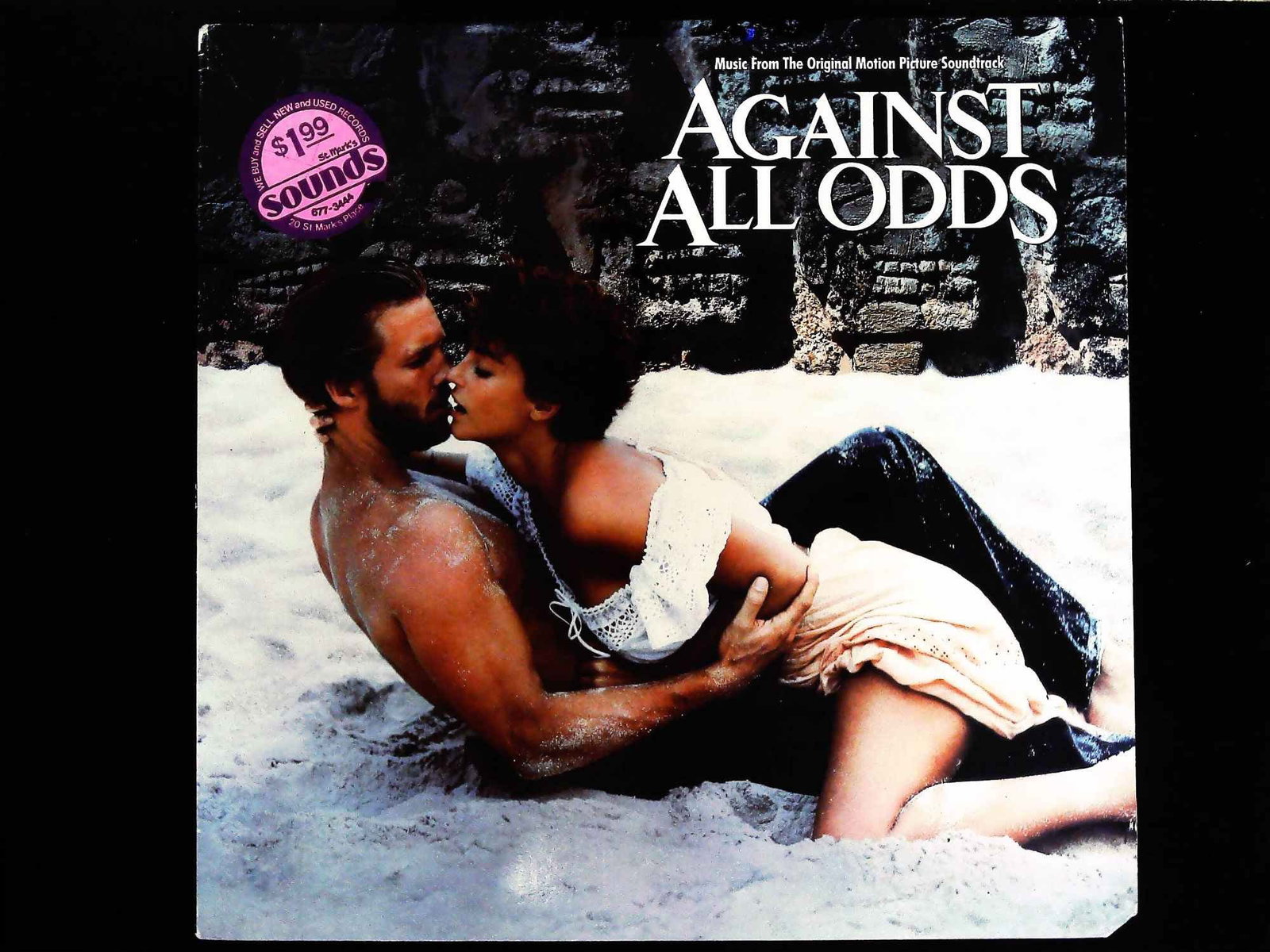 Against All Odds Soundtrack Atlantic/Columbia 1984 Club Ed.: Various Artists. Music From The Original Motion Picture Soundtrack AGAINST ALL ODDS. New York: Atlantic Recording Corporation, 1984. Club Edition, manufactured by Columbia House Under License.