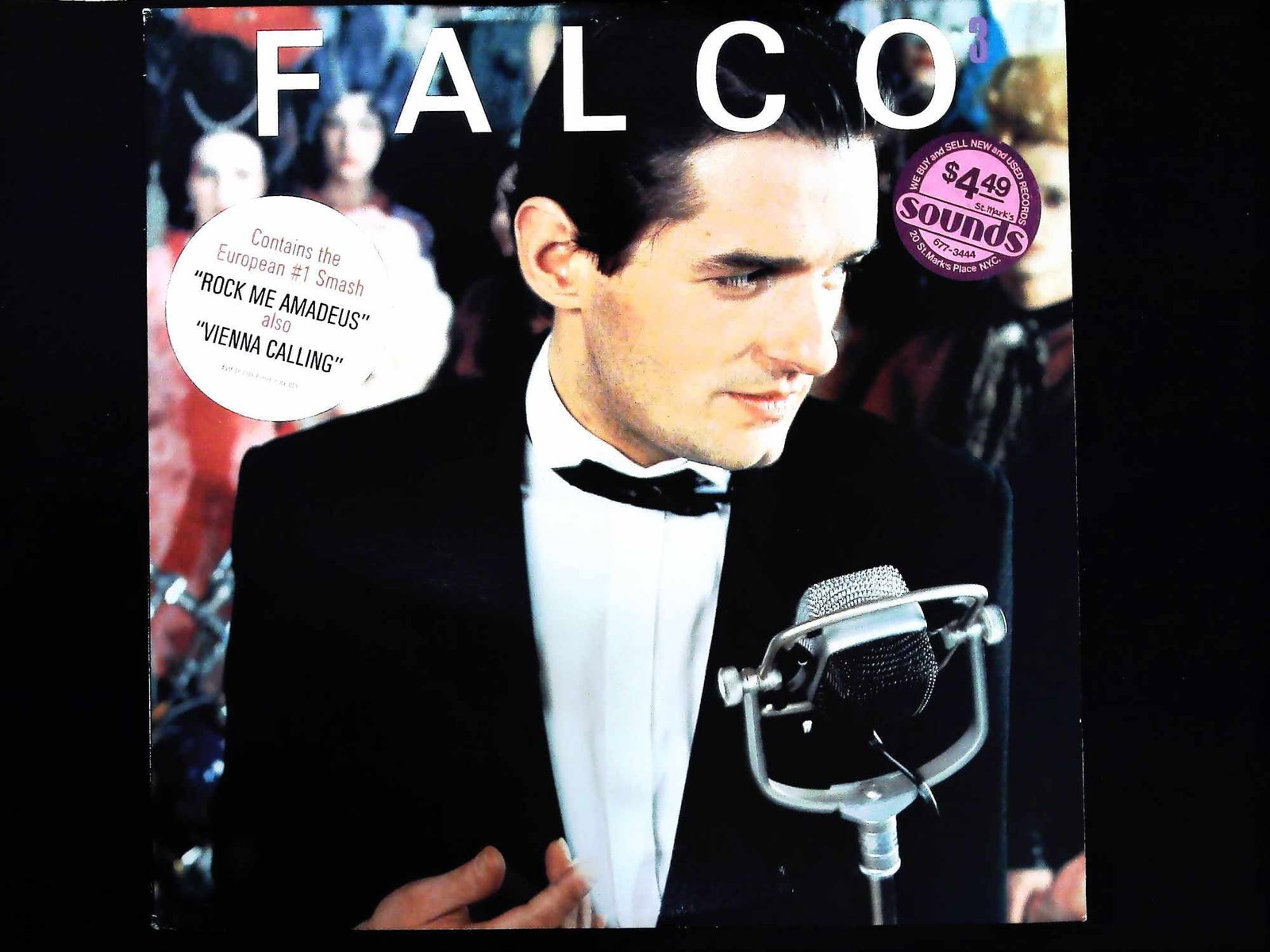 Falco Falco 3 1985 Promotional Vinyl LP Record (1 of 3)