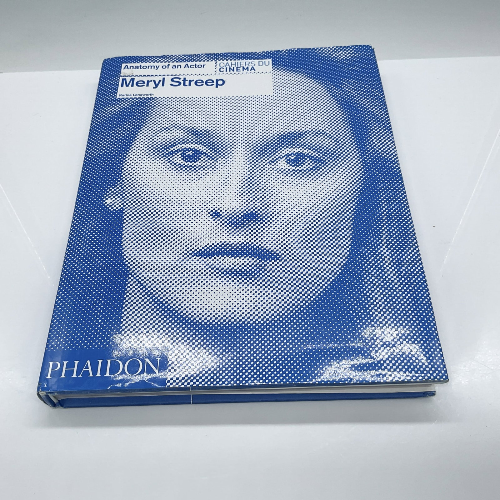 Karina Longworth Hardback Book, Anatomy of an Actor: Paris, Phaidon Press Ltd., 2013. Chronicles Streep's Life beginning in the entertainment industry. Dimensions: 8.5"L x 1"W x 11"H Date or Era: 2013 Manufacturer or Brand: Phaidon Press Ltd. Country of